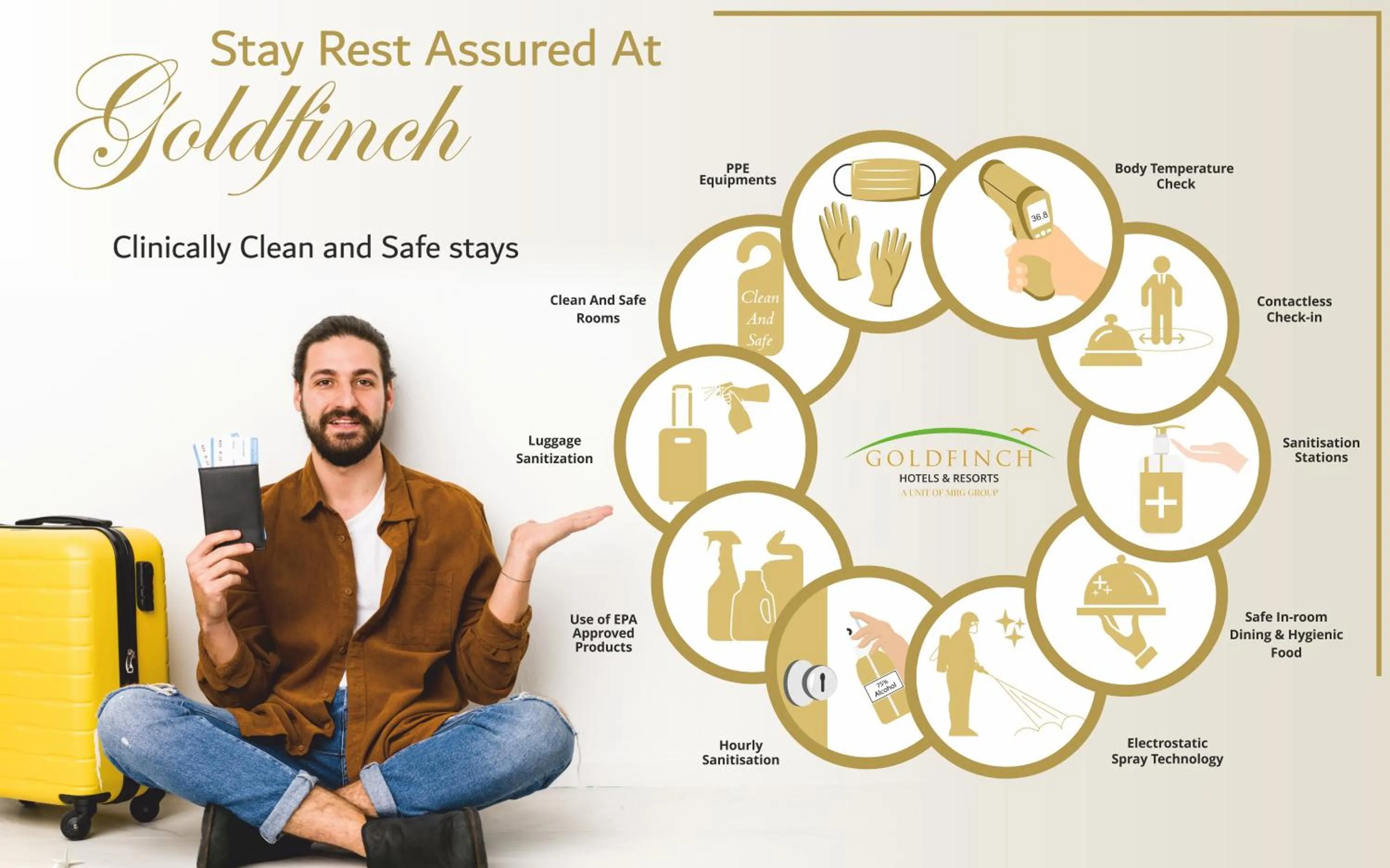 Property building in Goldfinch Hotel Bangalore