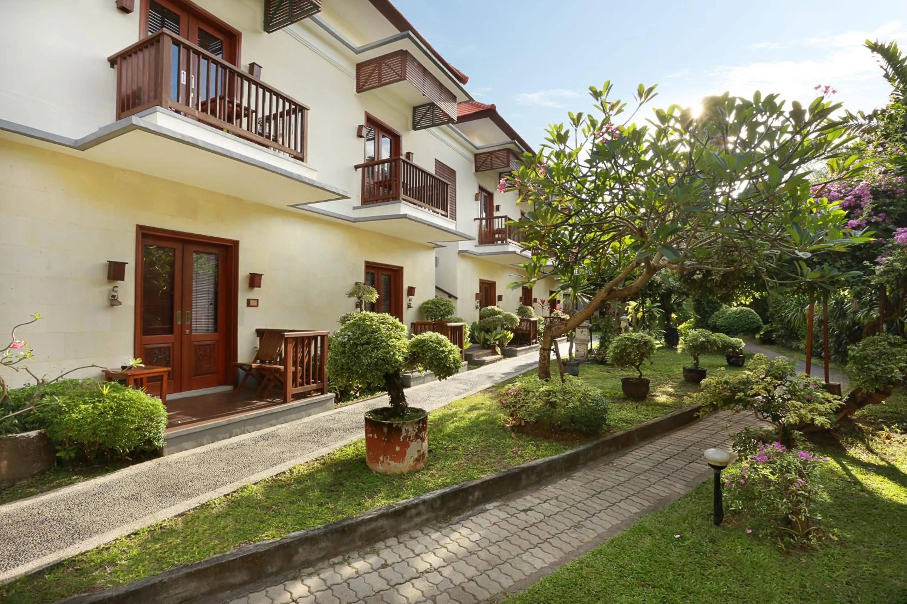 Garden in Respati Beach Hotel