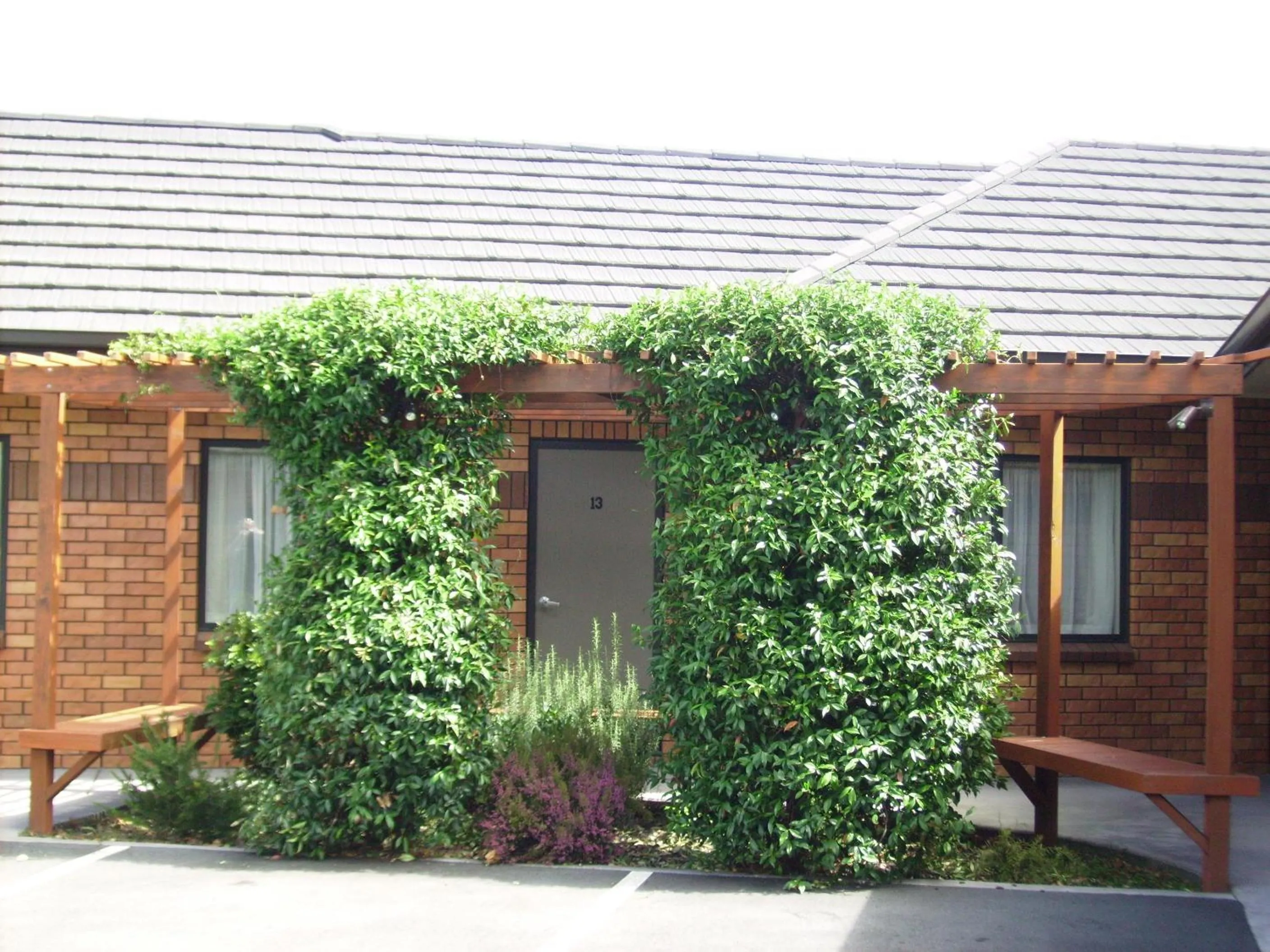 Garden in Albert Court Motor Lodge