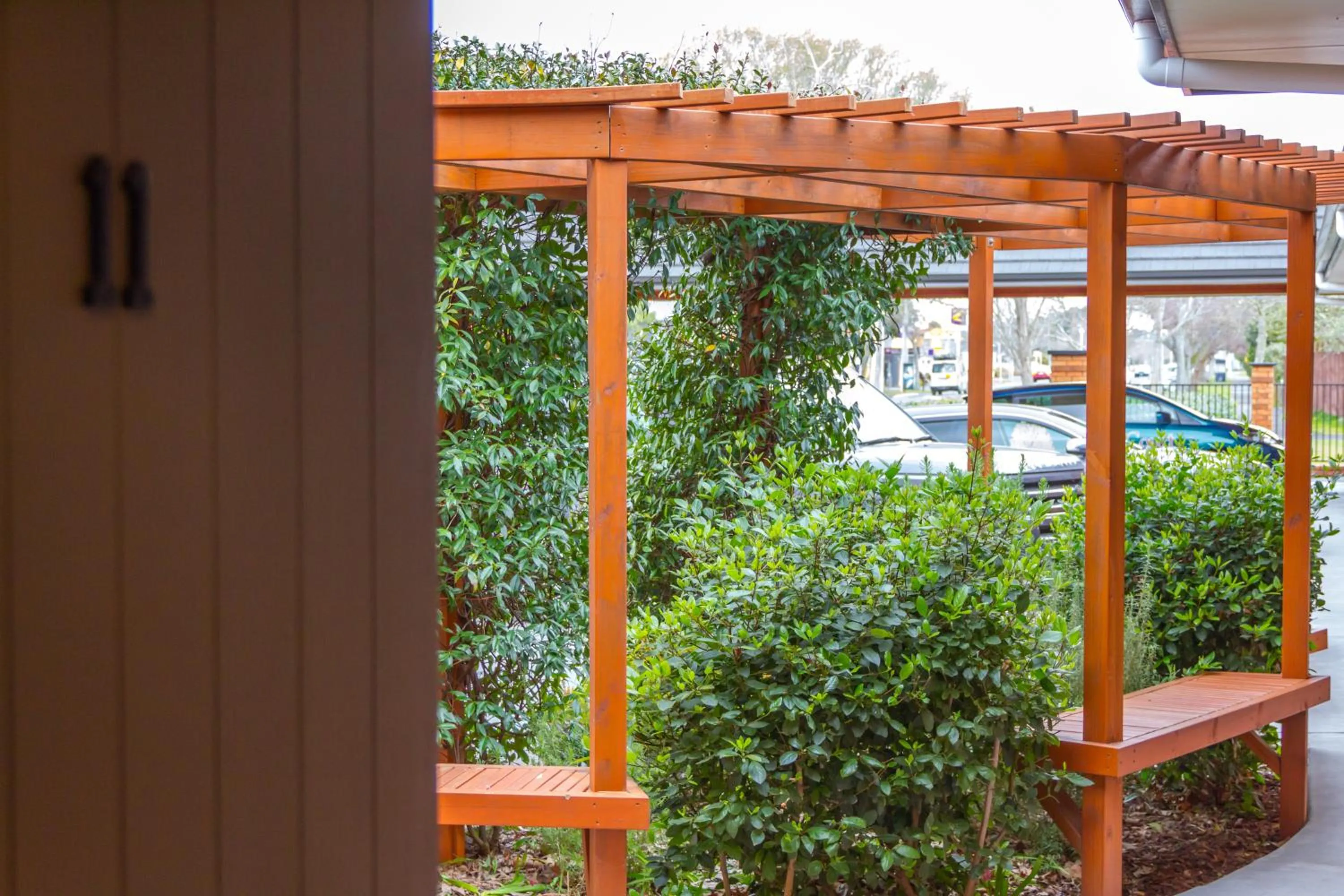 Garden in Albert Court Motor Lodge