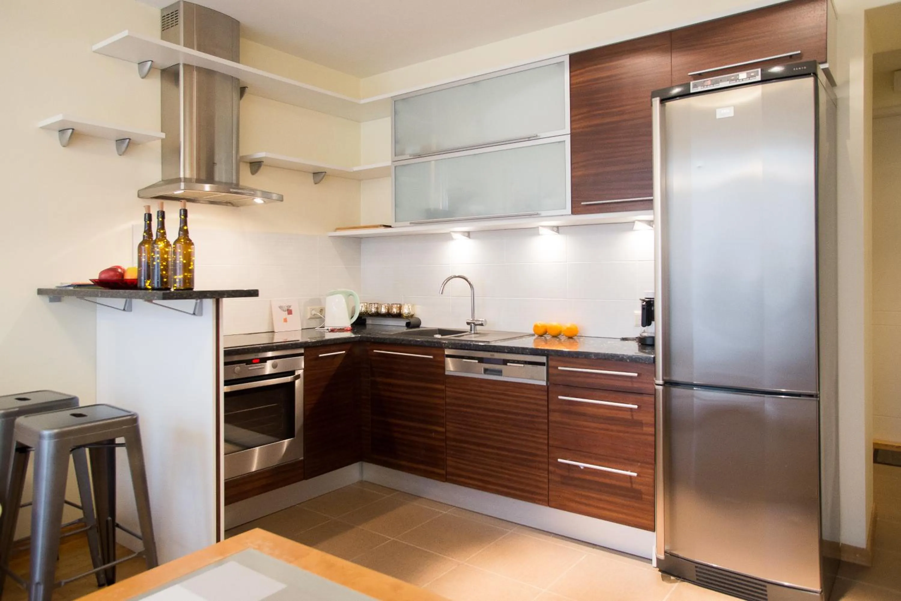 Coffee/tea facilities in Old Riga Park Studio