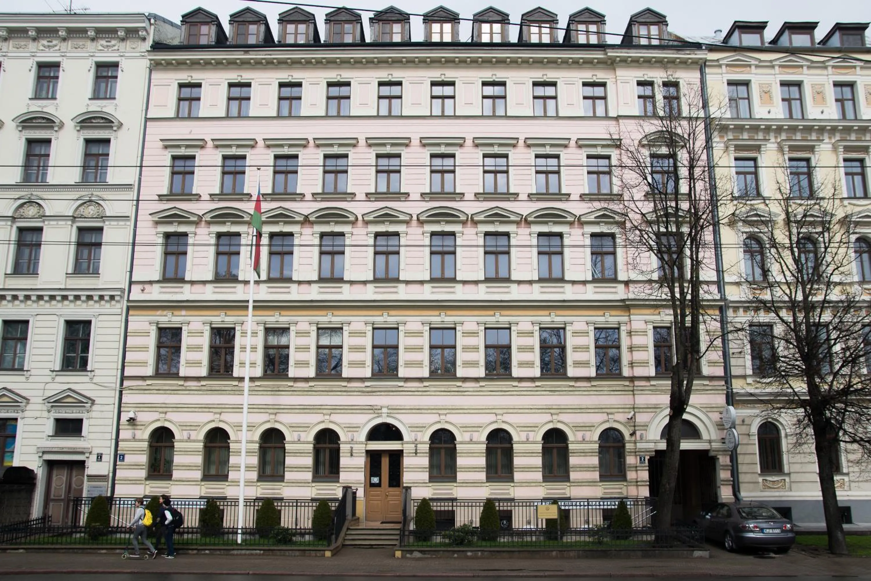 Property building in Old Riga Park Studio