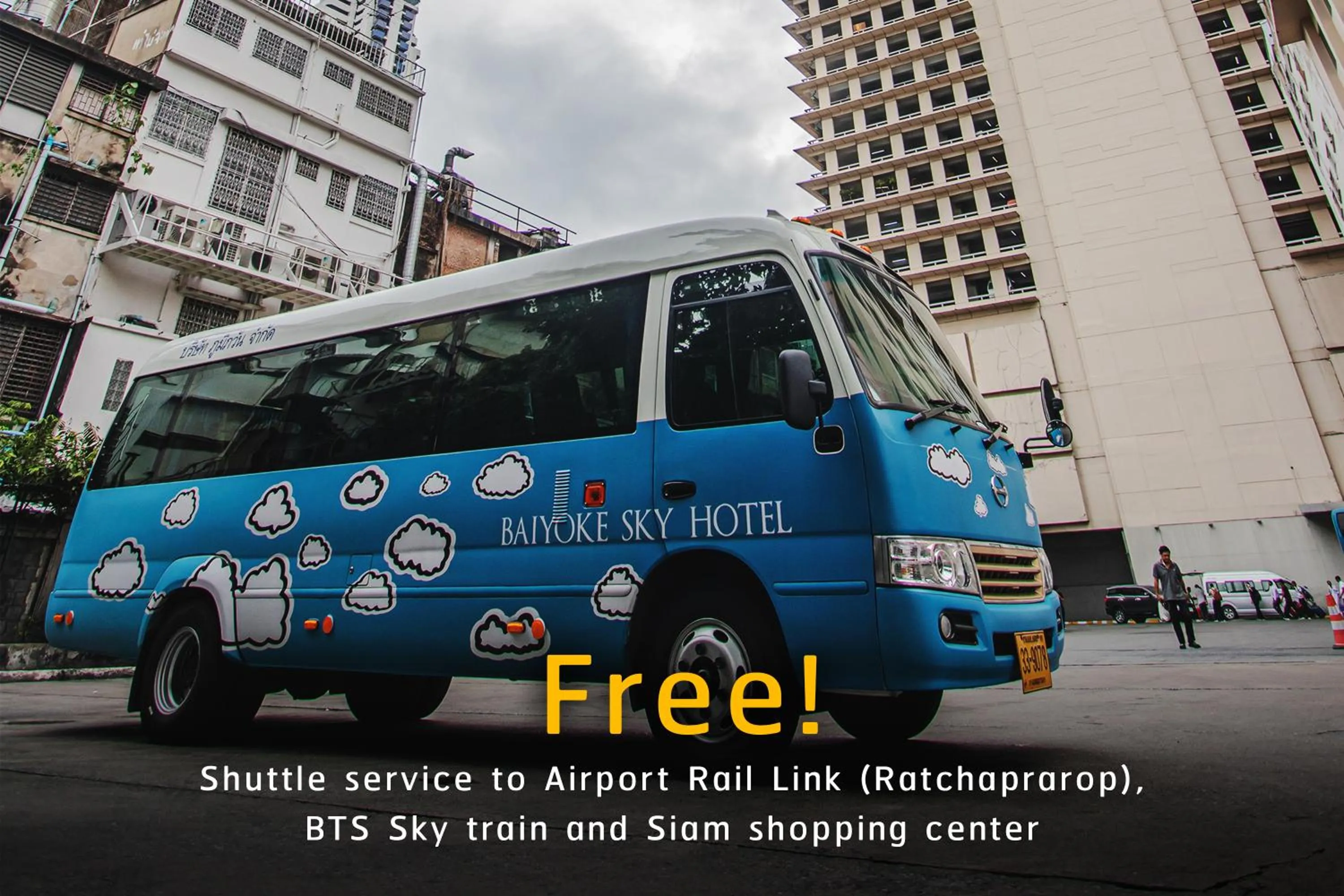 shuttle in Baiyoke Sky Hotel