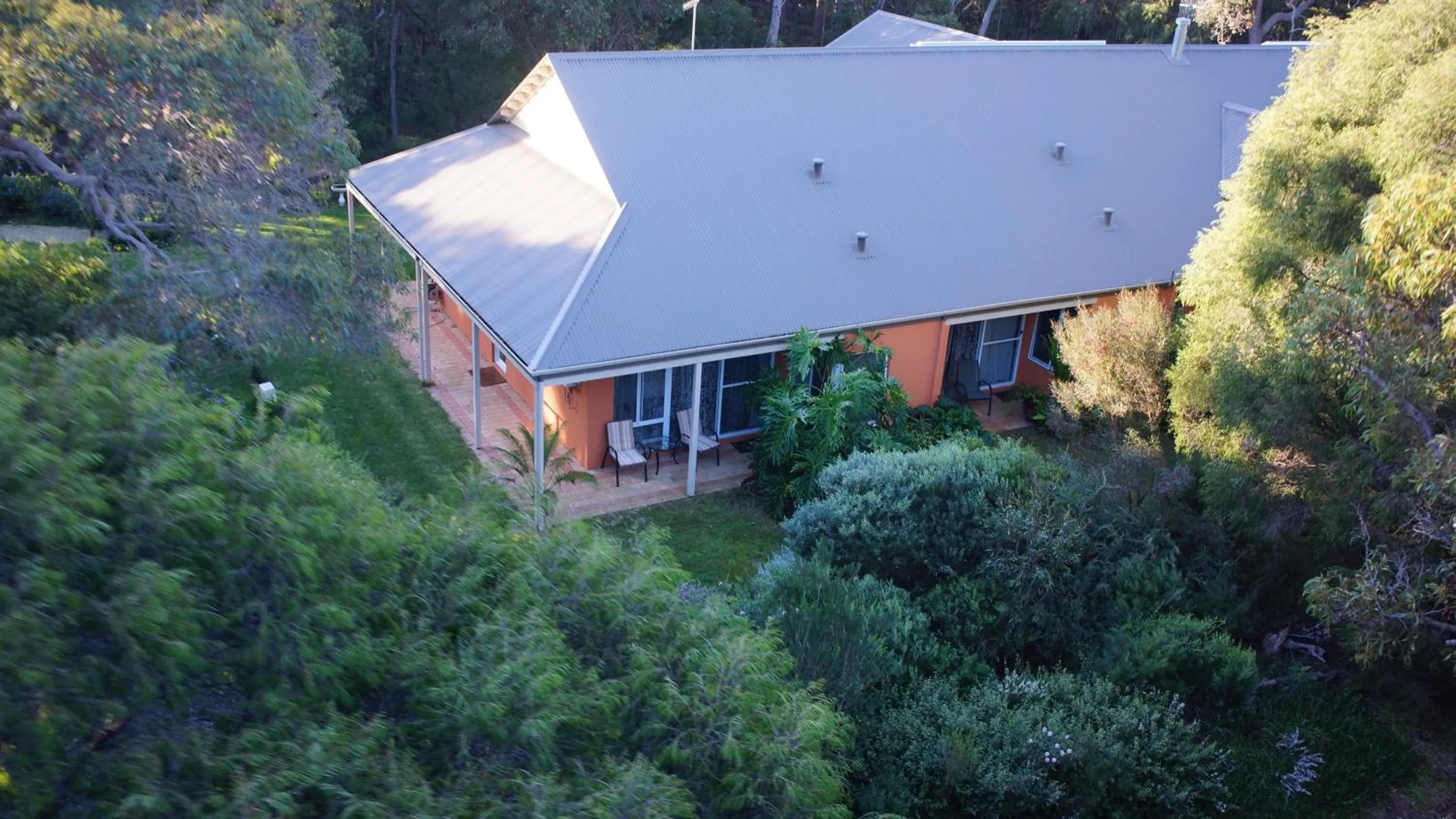 Bird's eye view in Margaret River Bed & Breakfast