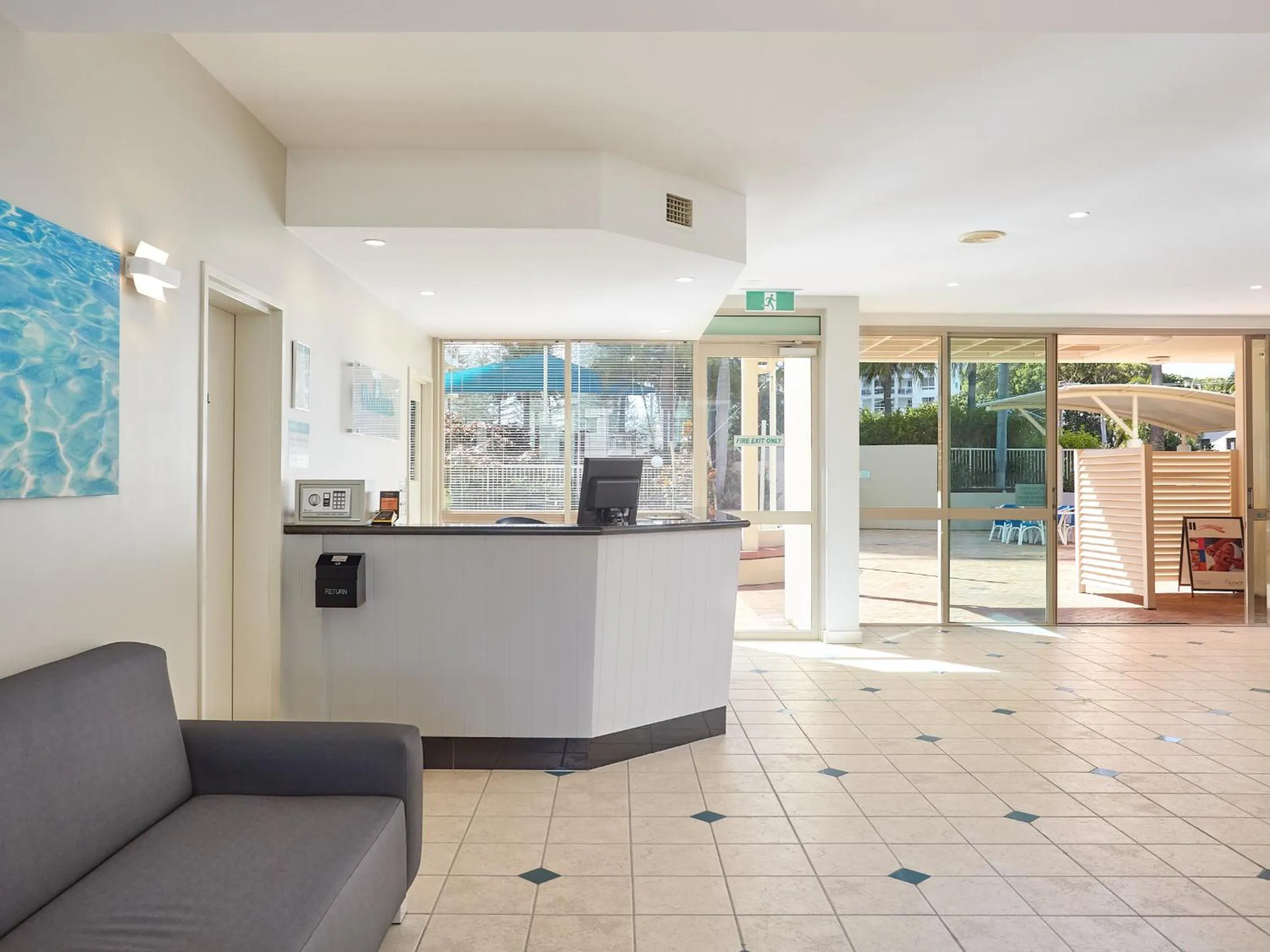 Lobby or reception in Maldives Resort Main Beach, Gold Coast