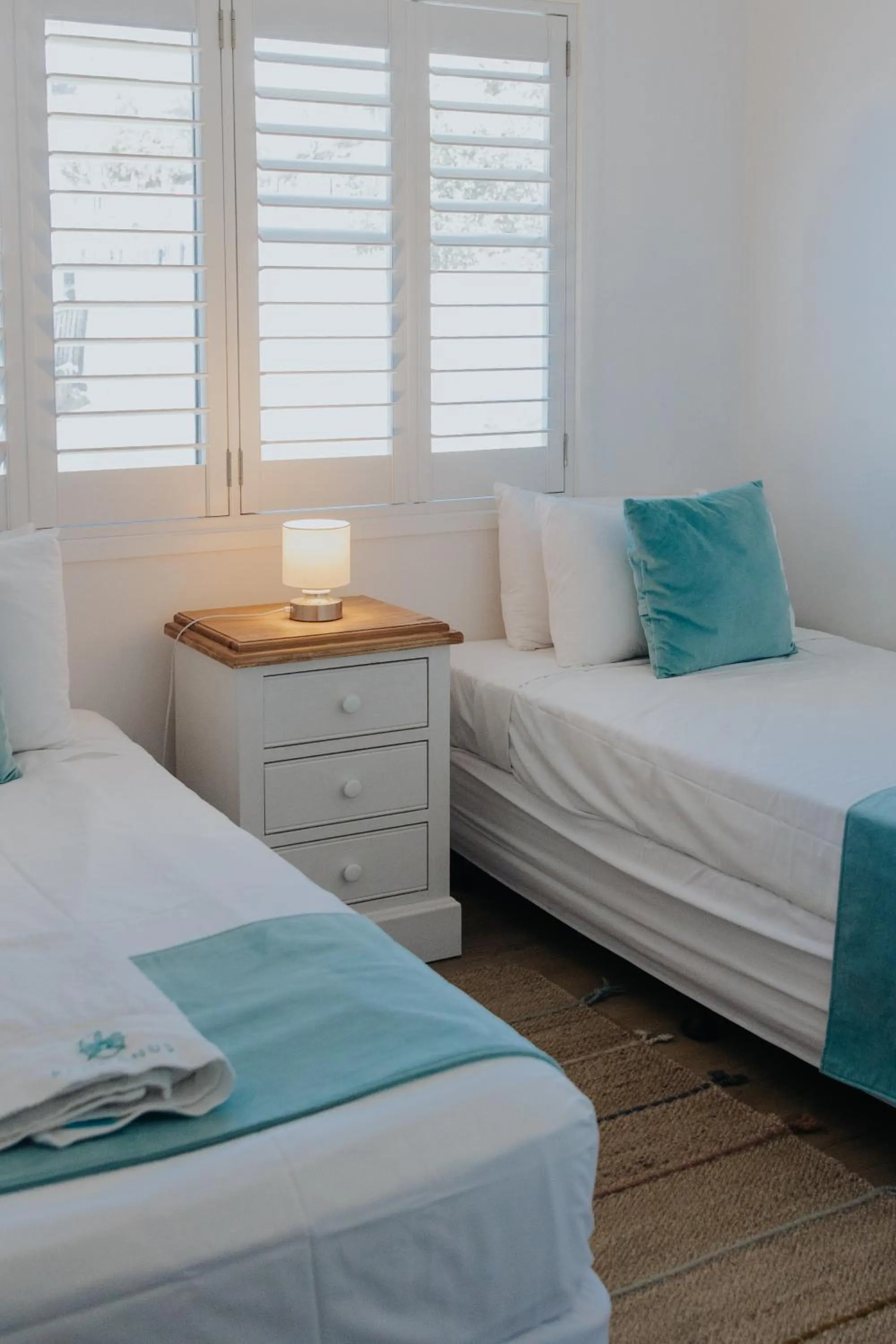 Bed in Pandanus Palms Holiday Resort