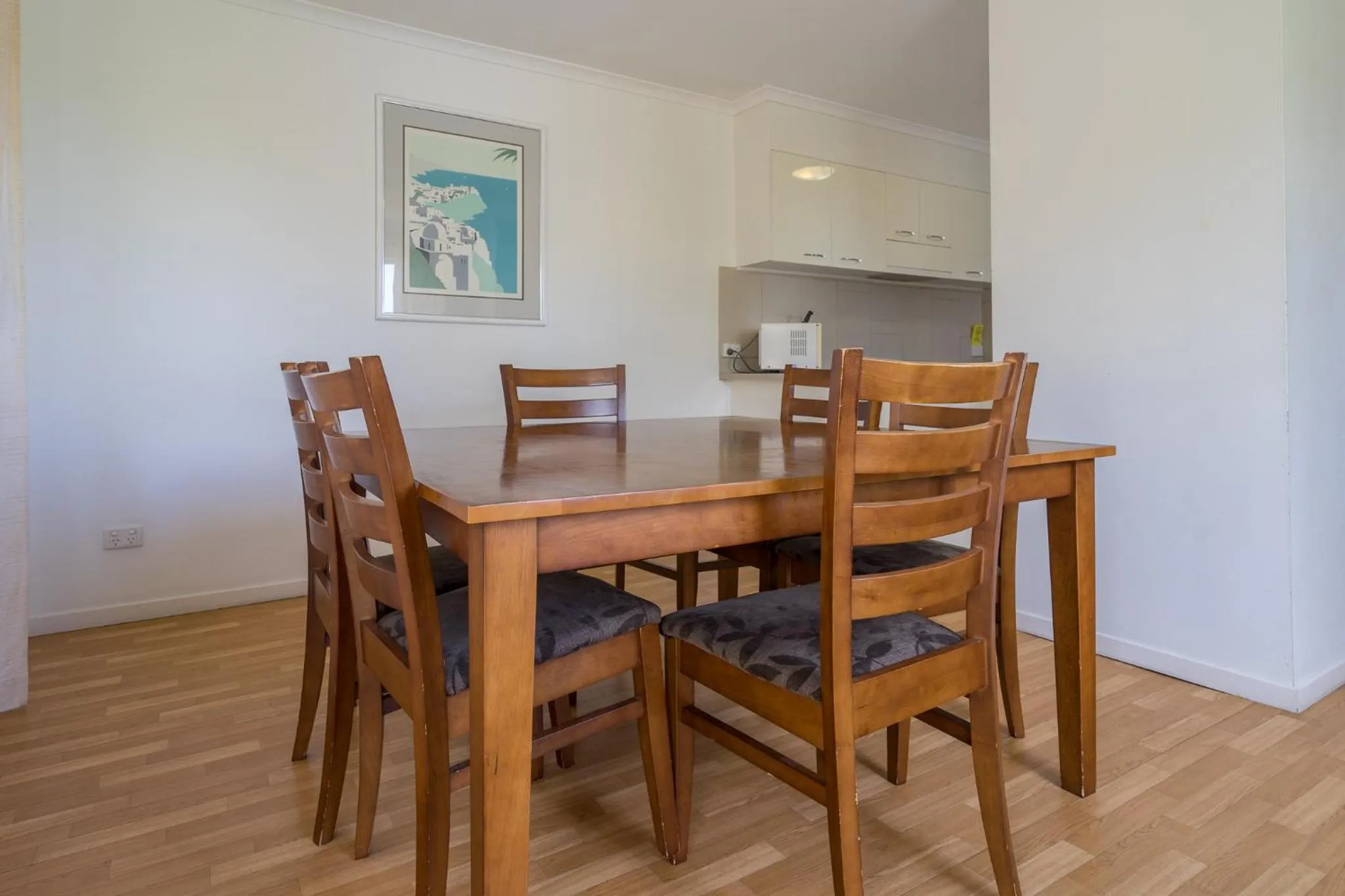 Dining area in Pandanus Palms Holiday Resort
