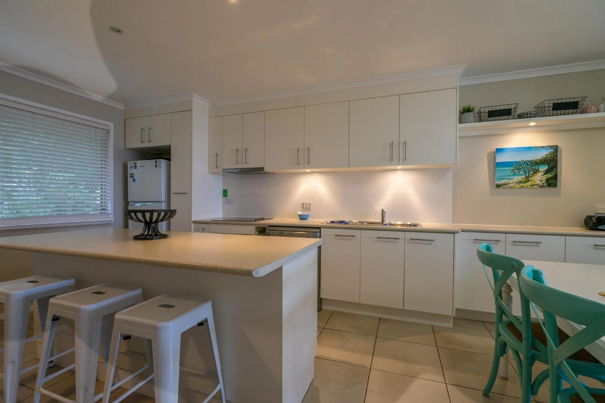 Kitchen or kitchenette in Pandanus Palms Holiday Resort