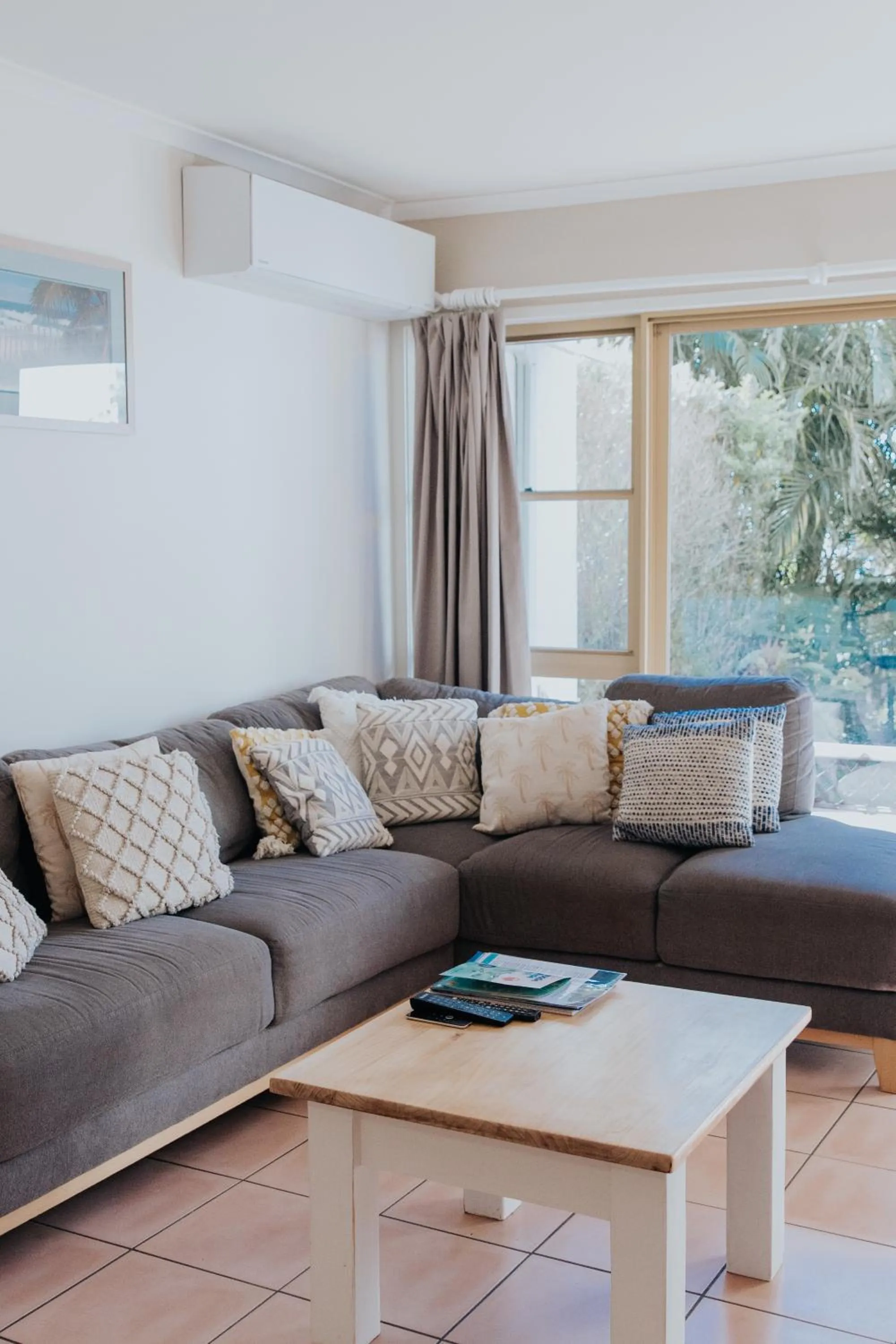 Living room in Pandanus Palms Holiday Resort