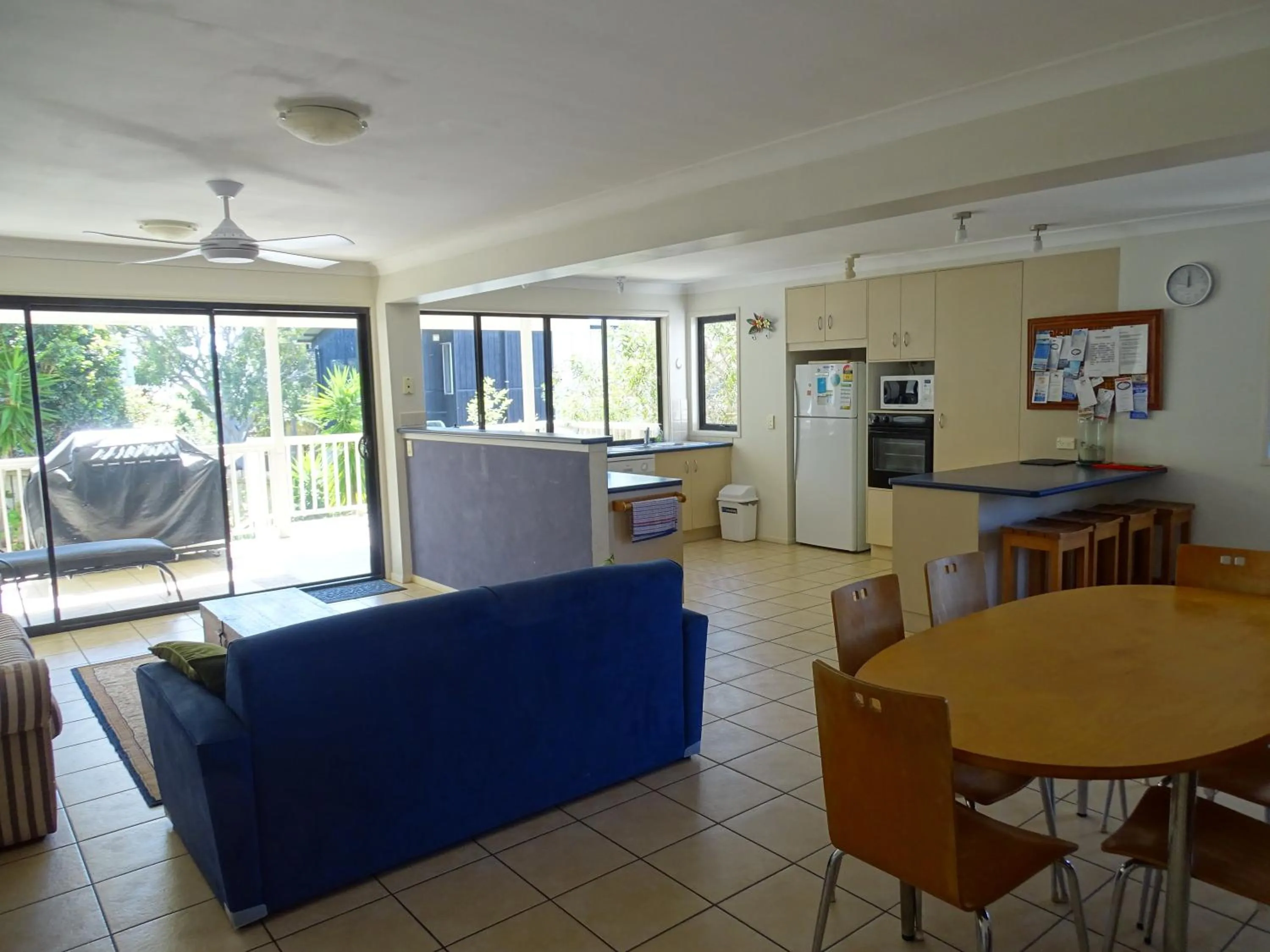 Dining area in Pandanus Palms Holiday Resort