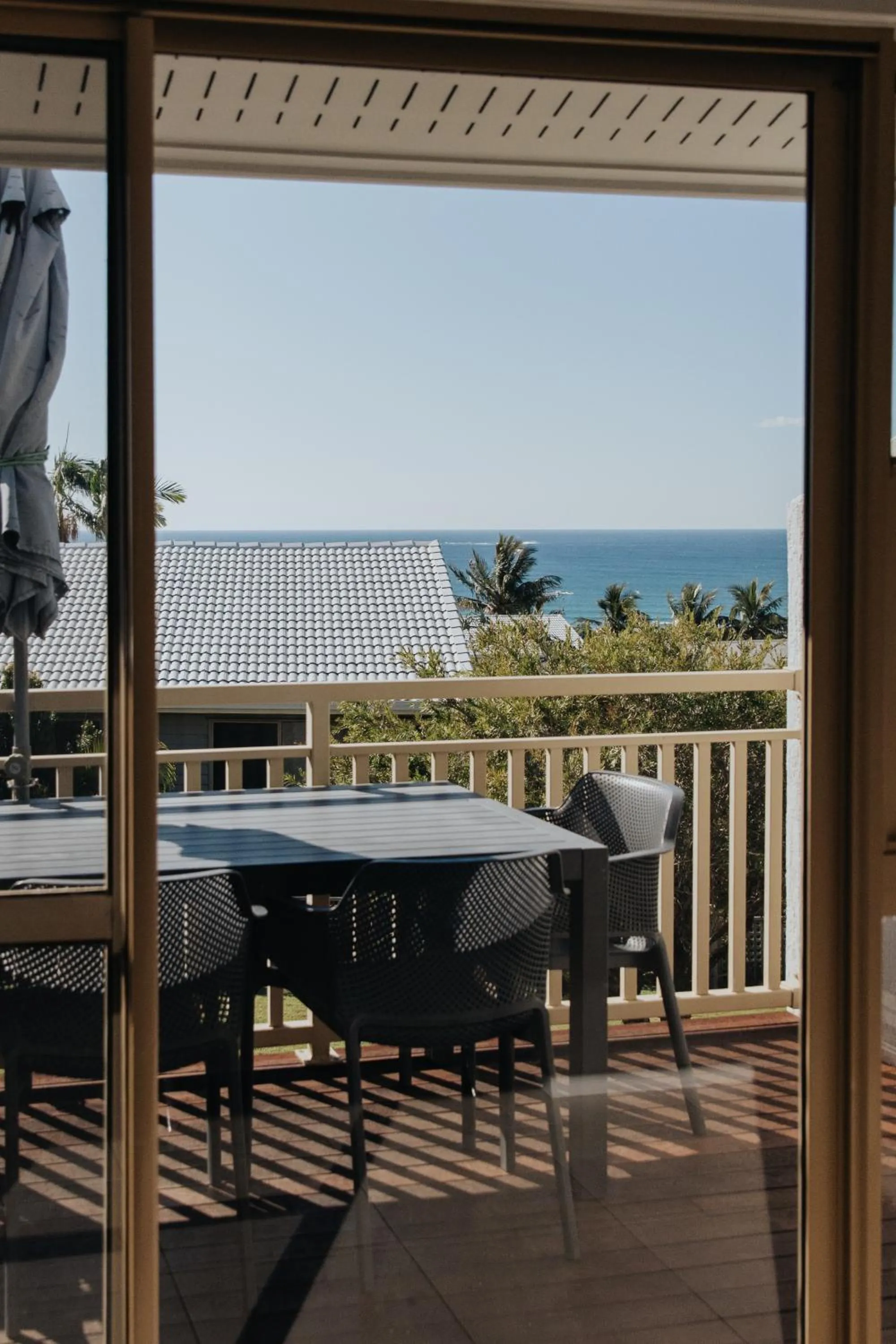 Patio in Pandanus Palms Holiday Resort