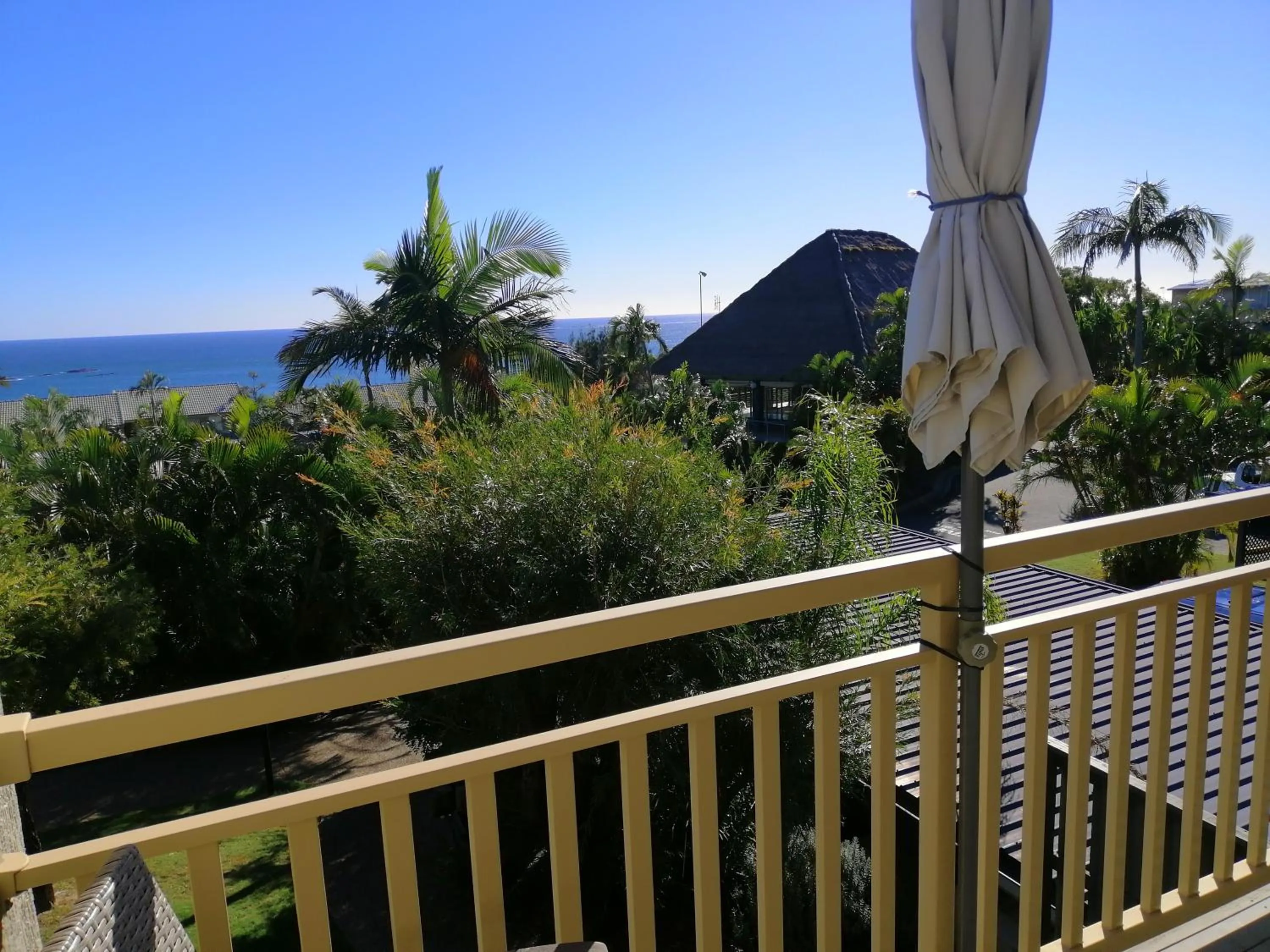 Balcony/Terrace in Pandanus Palms Holiday Resort