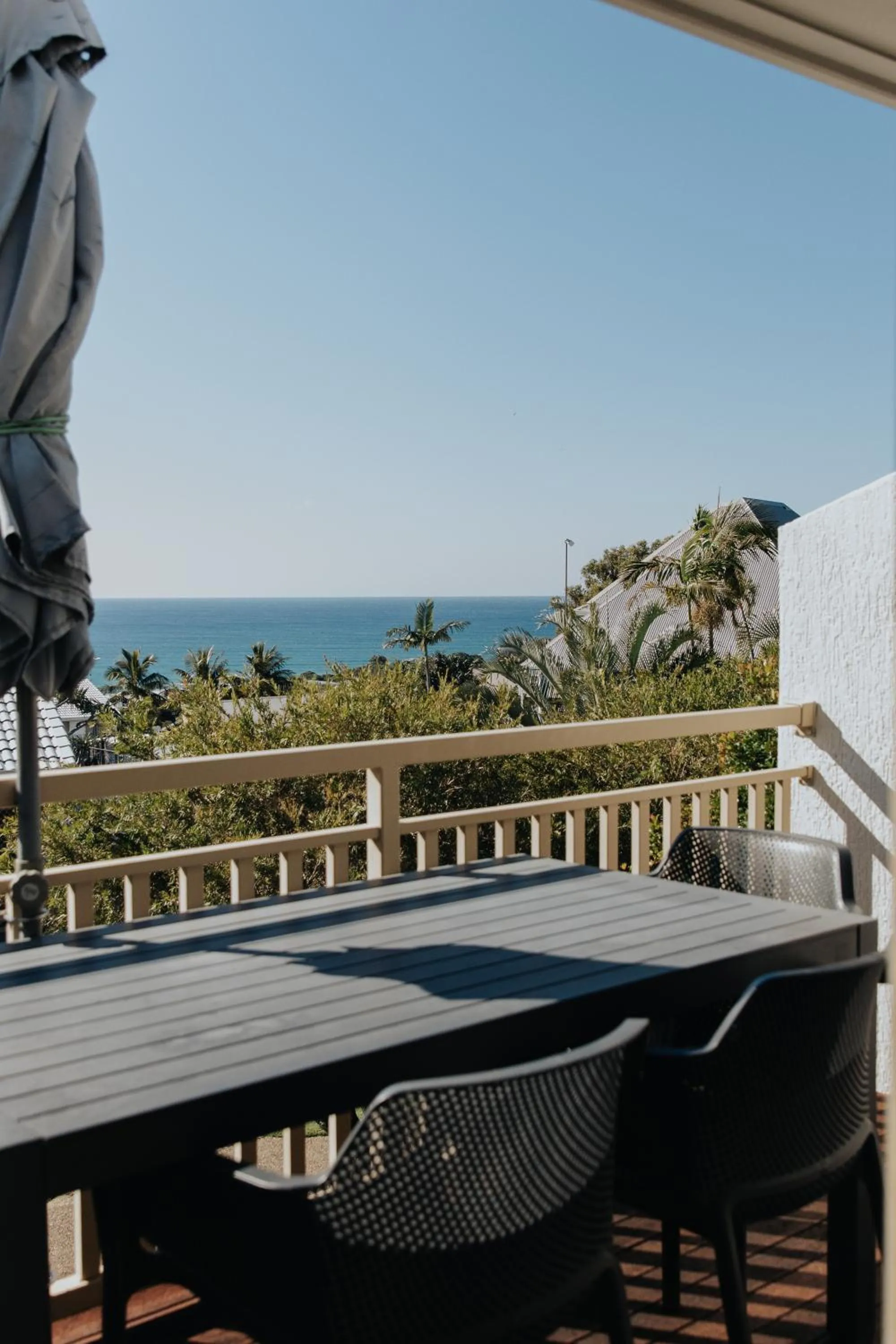 Patio in Pandanus Palms Holiday Resort