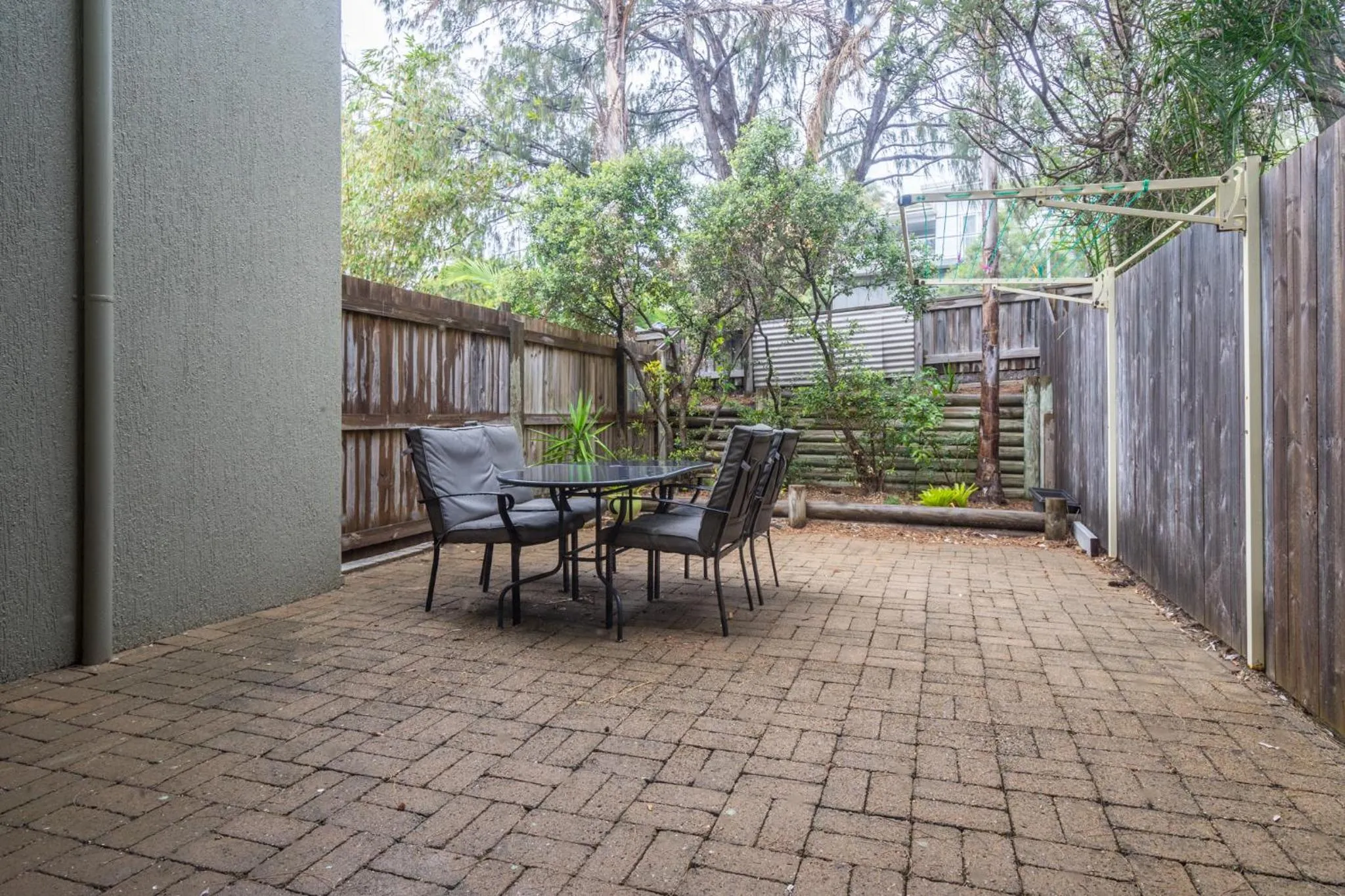 Patio in Pandanus Palms Holiday Resort
