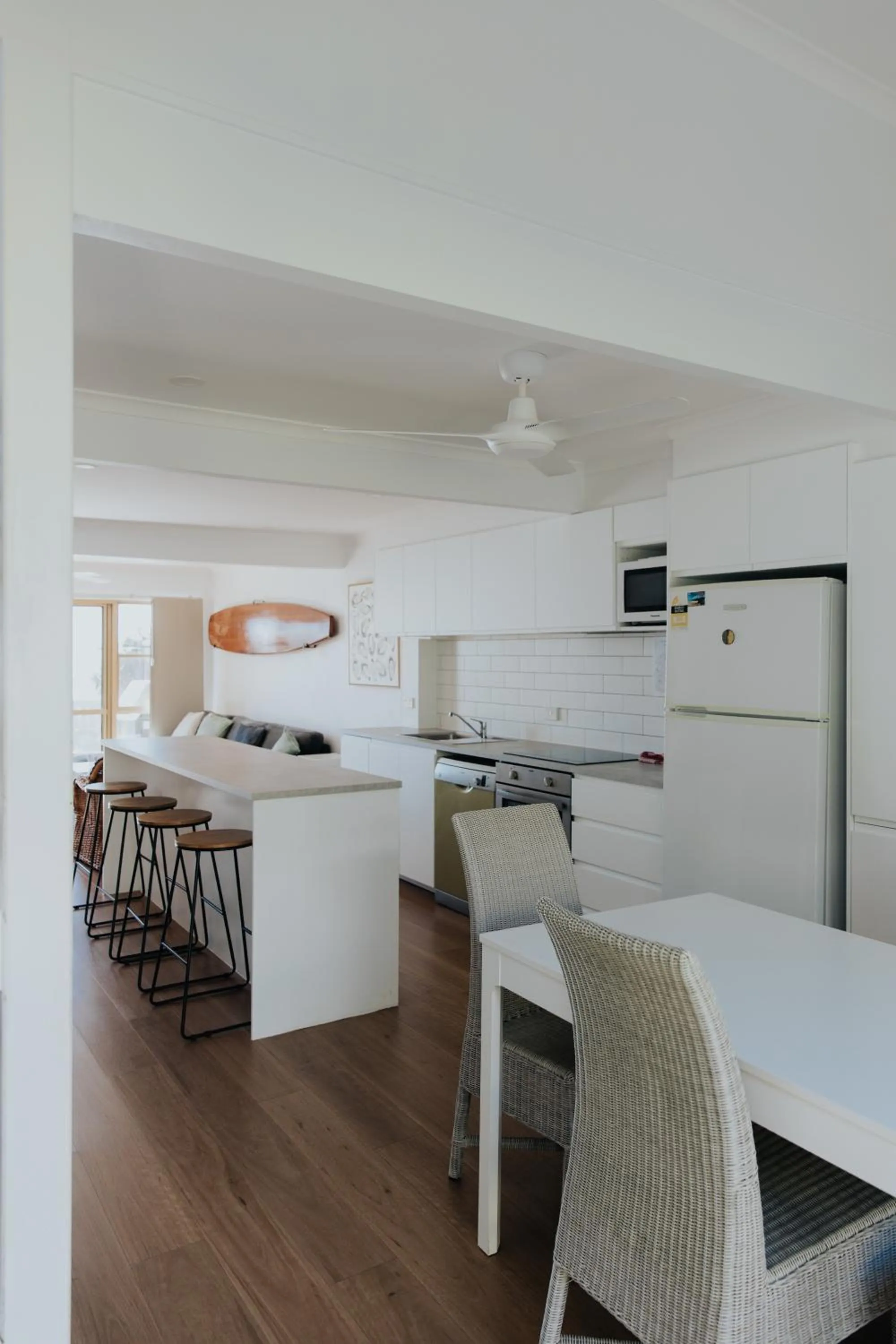 Kitchen or kitchenette in Pandanus Palms Holiday Resort