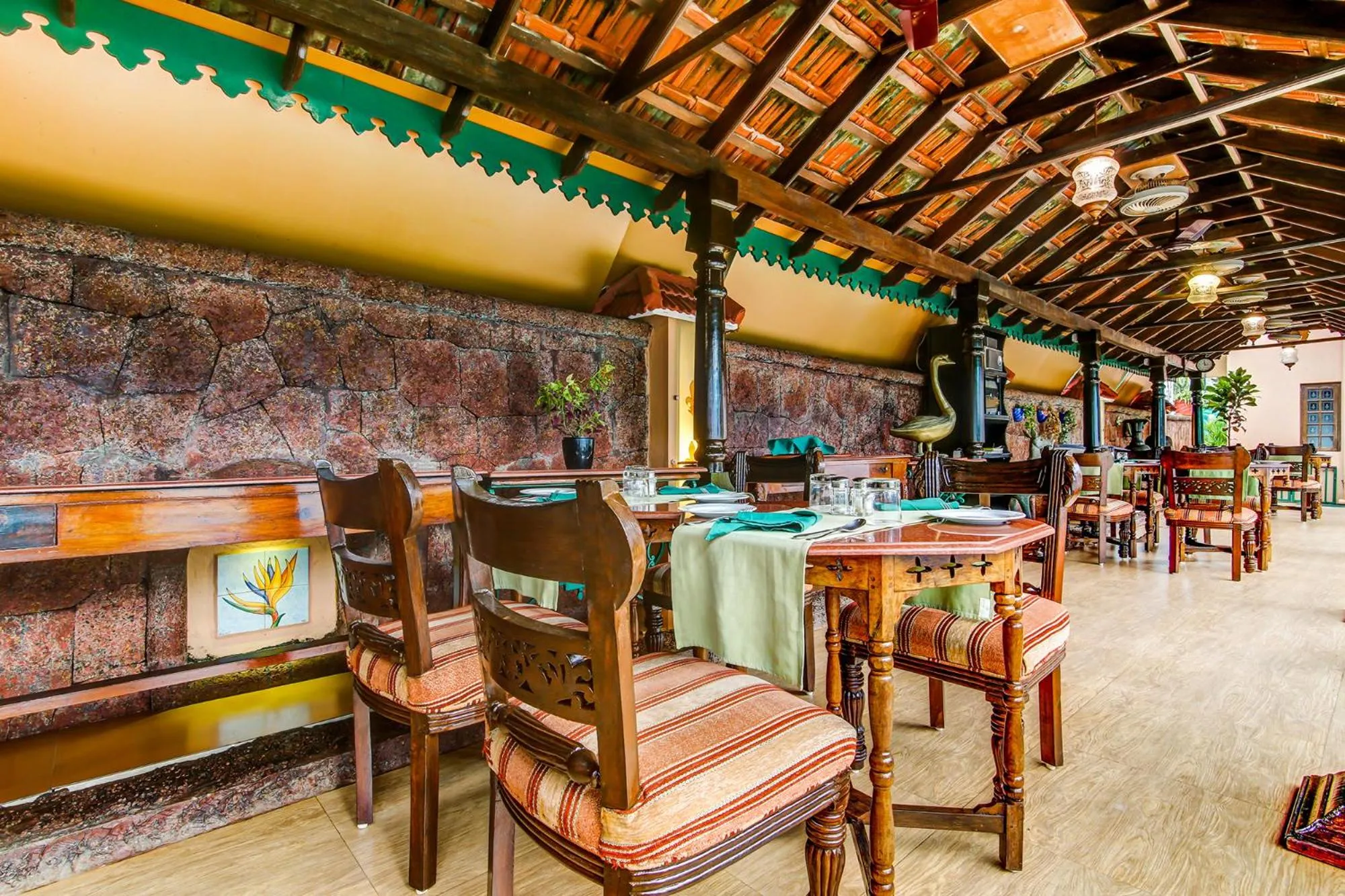 Dining area in Casa Severina