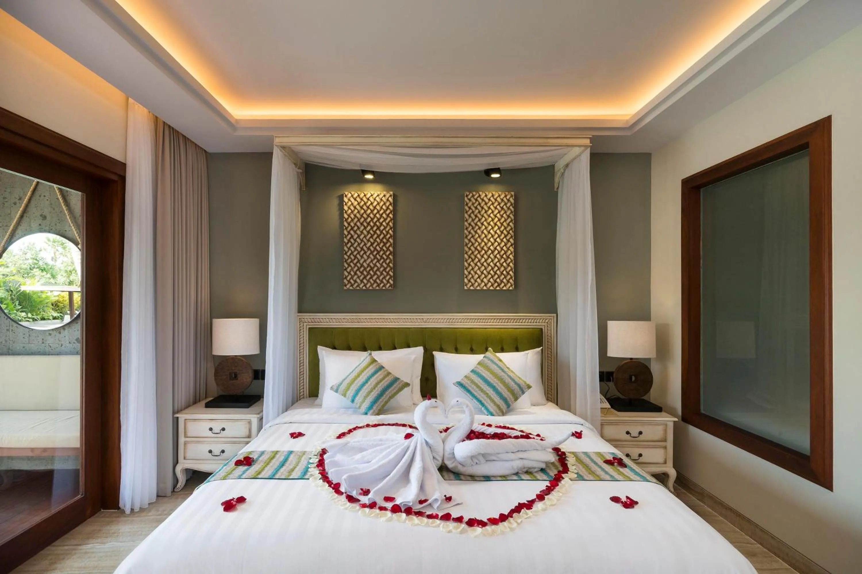 Decorative detail, Bed in Sense Canggu Beach Hotel