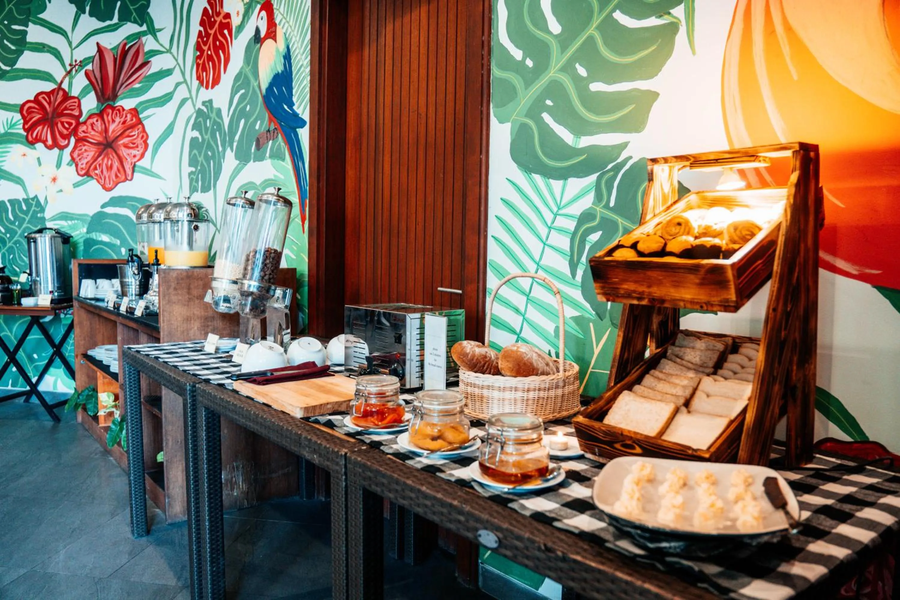 Buffet breakfast in Sense Canggu Beach Hotel