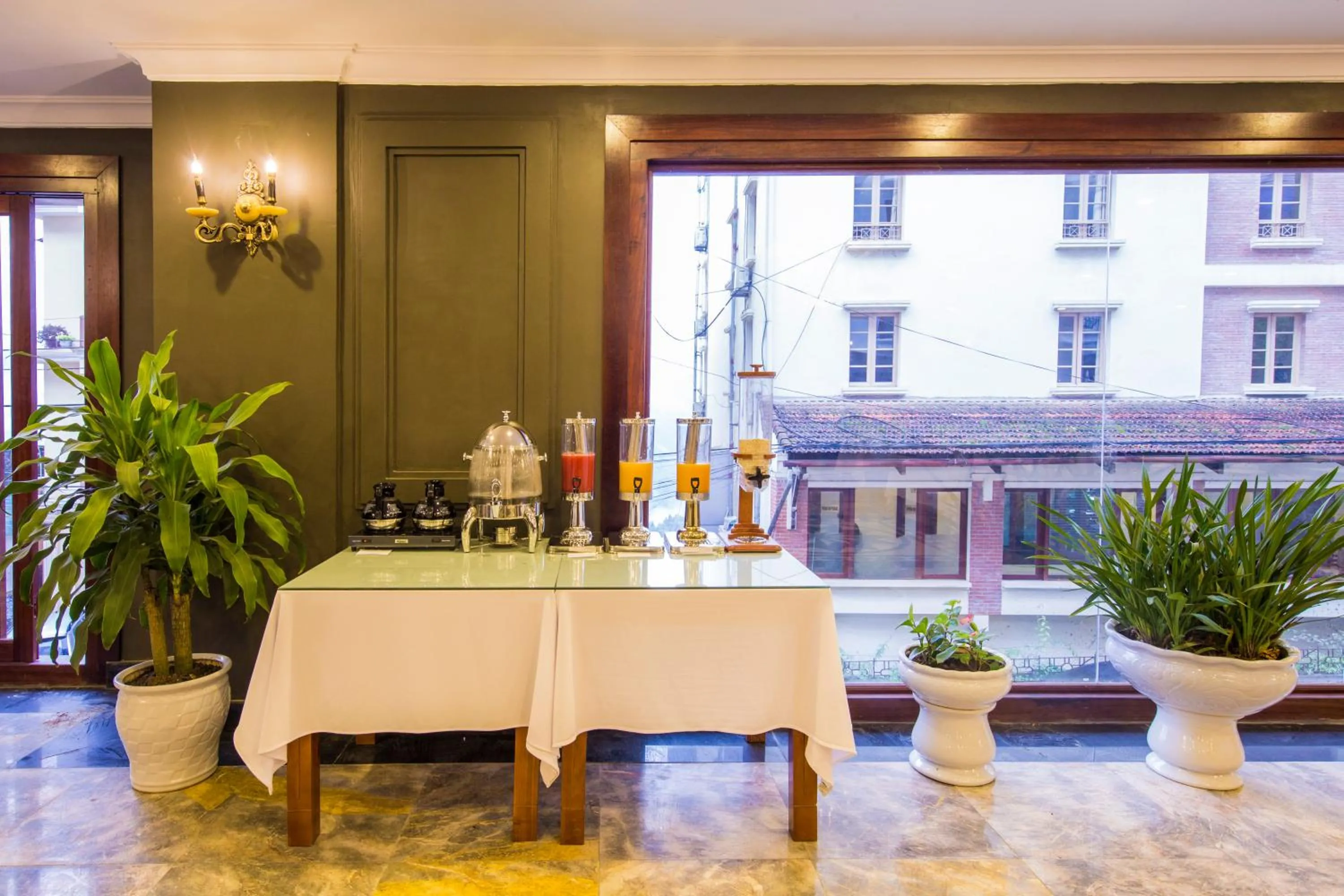 Drinks in Sapa Lodge Hotel