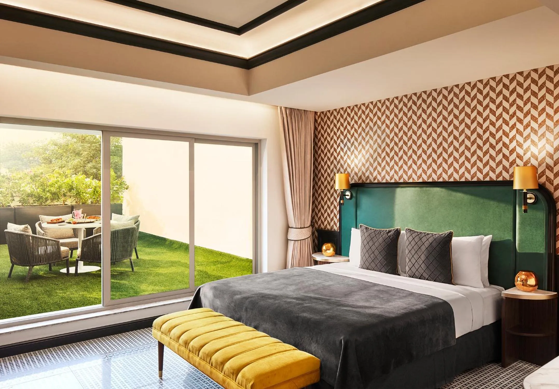 Photo of the whole room, Bed in The Connaught, New Delhi- IHCL SeleQtions