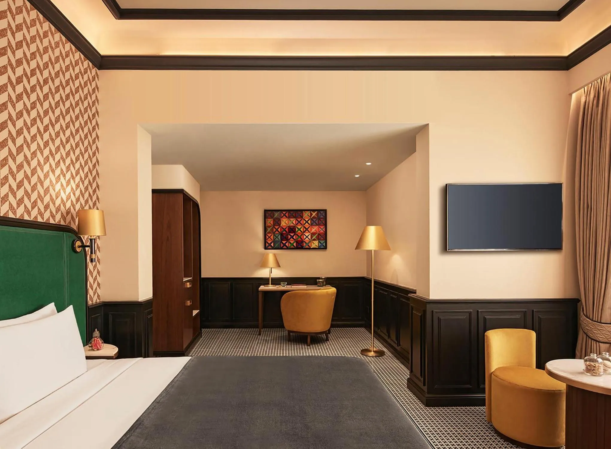 Bed in The Connaught, New Delhi- IHCL SeleQtions