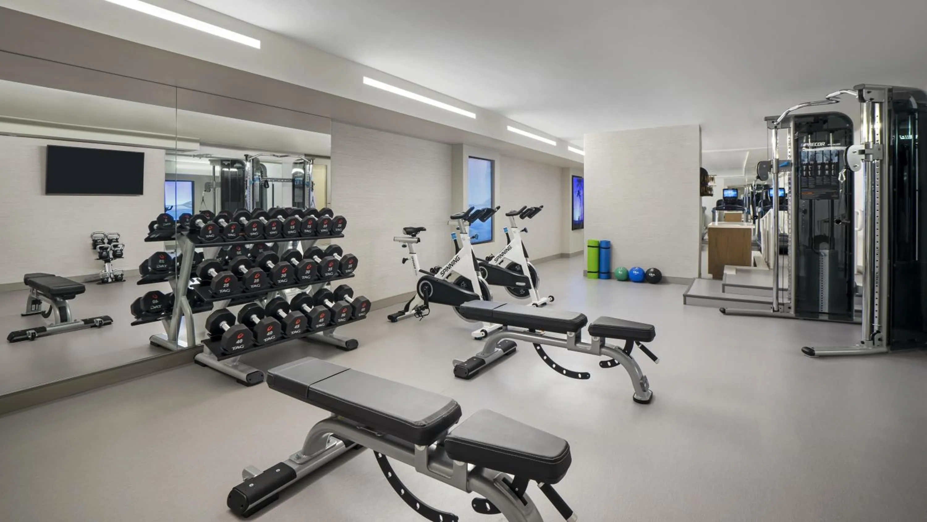 Fitness centre/facilities in Hyatt Centric Brickell Miami