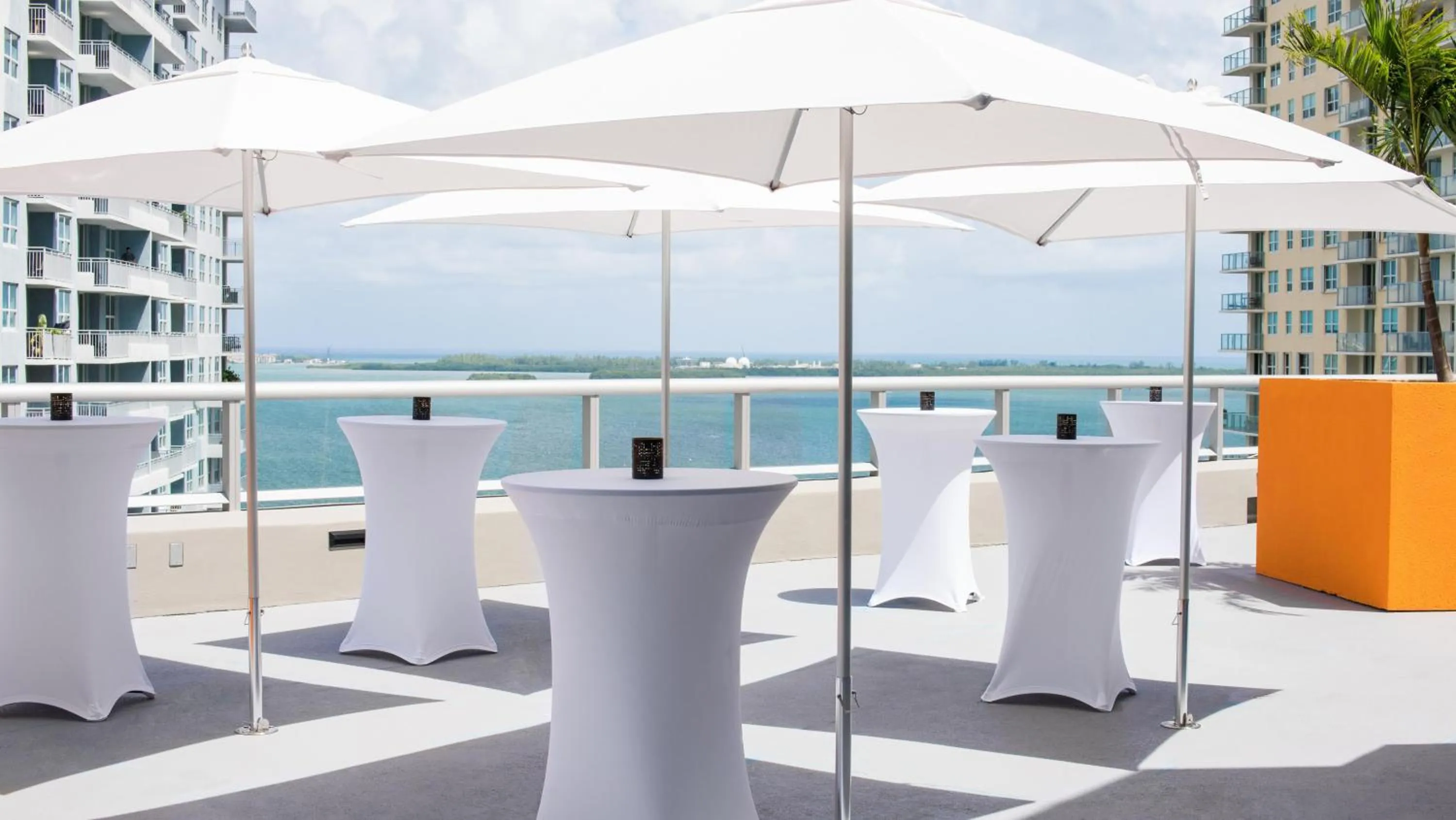 Patio in Hyatt Centric Brickell Miami