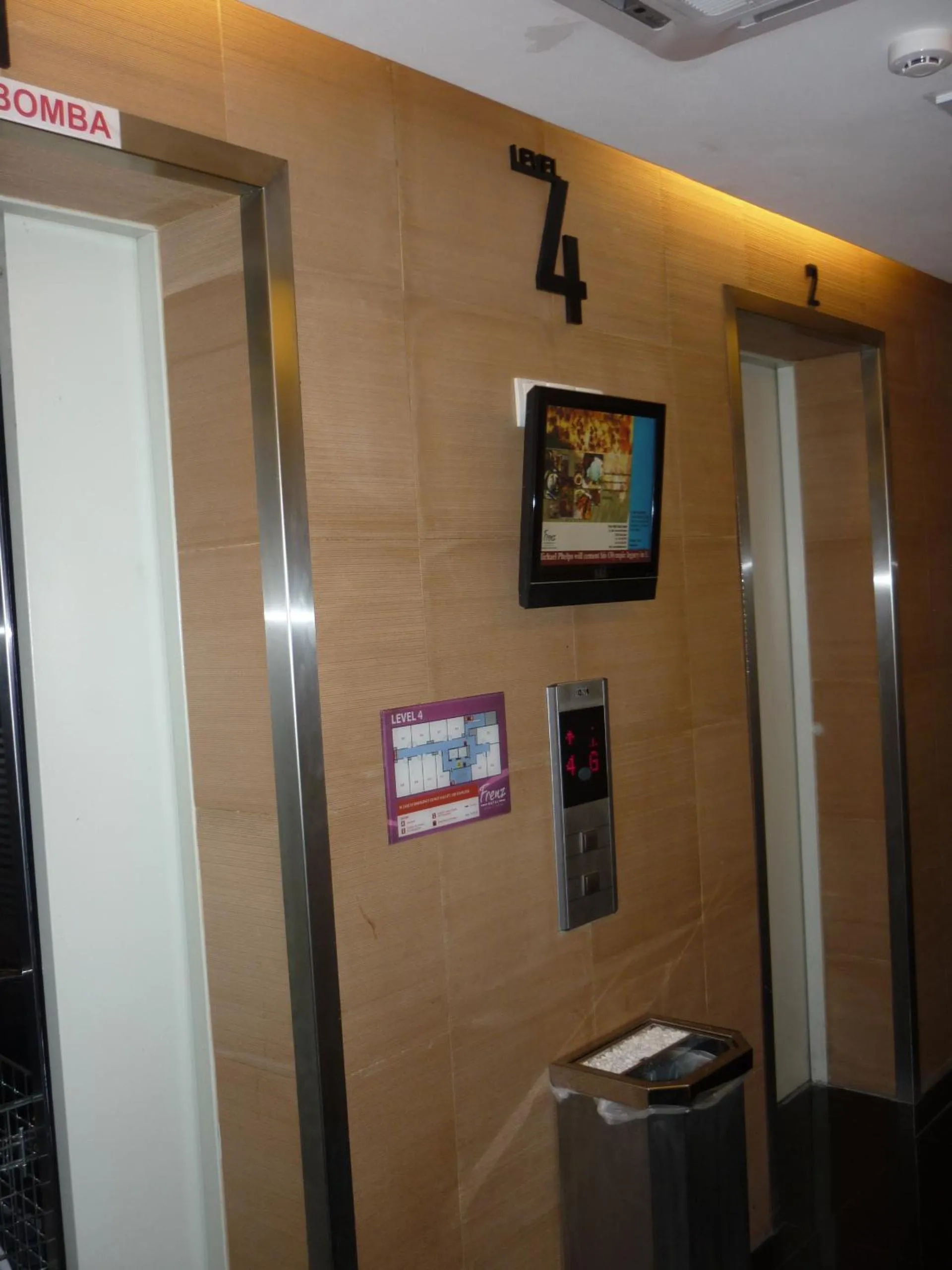 Decorative detail in Frenz Hotel Kuala Lumpur