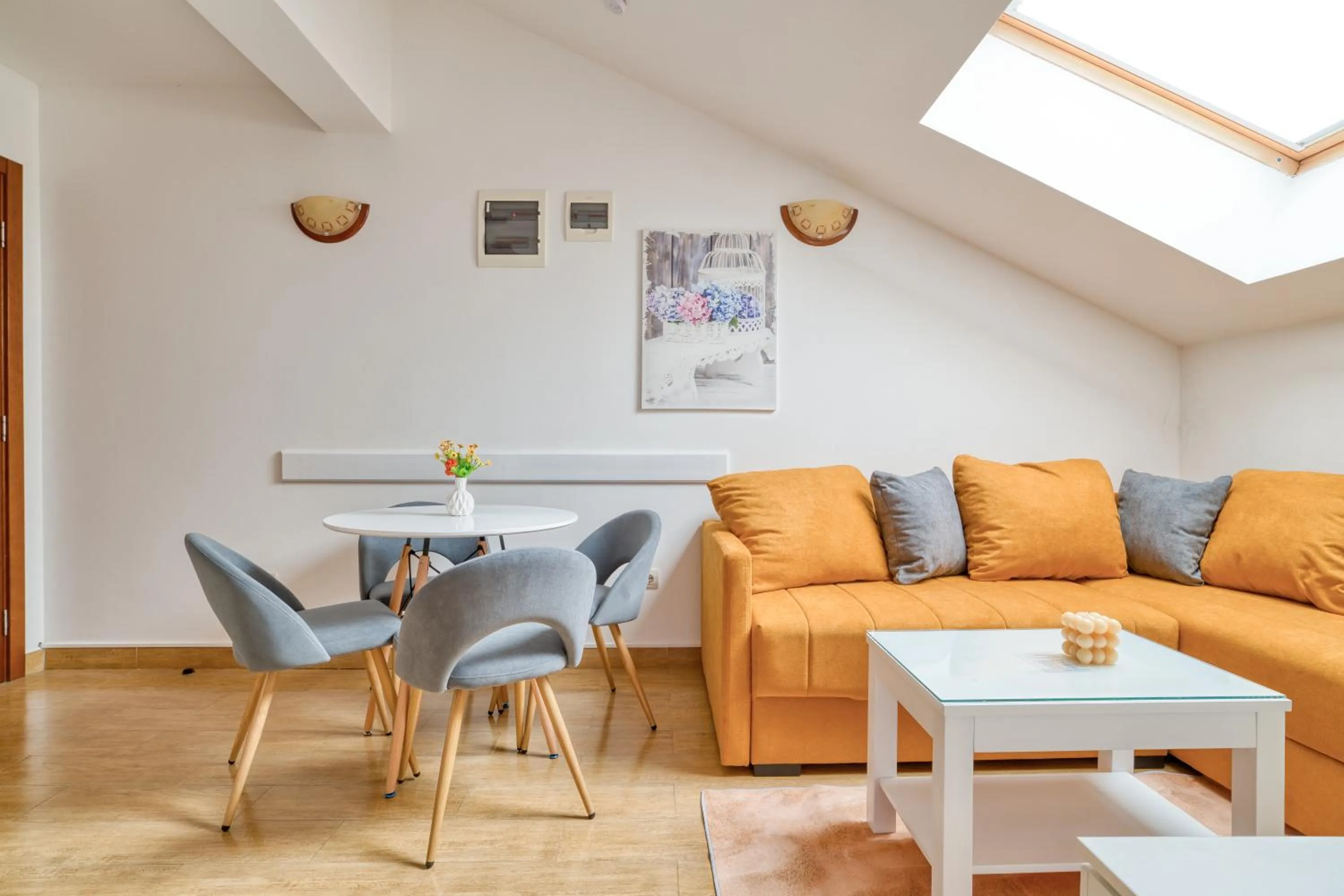 Living room in Garni Hotel Milica