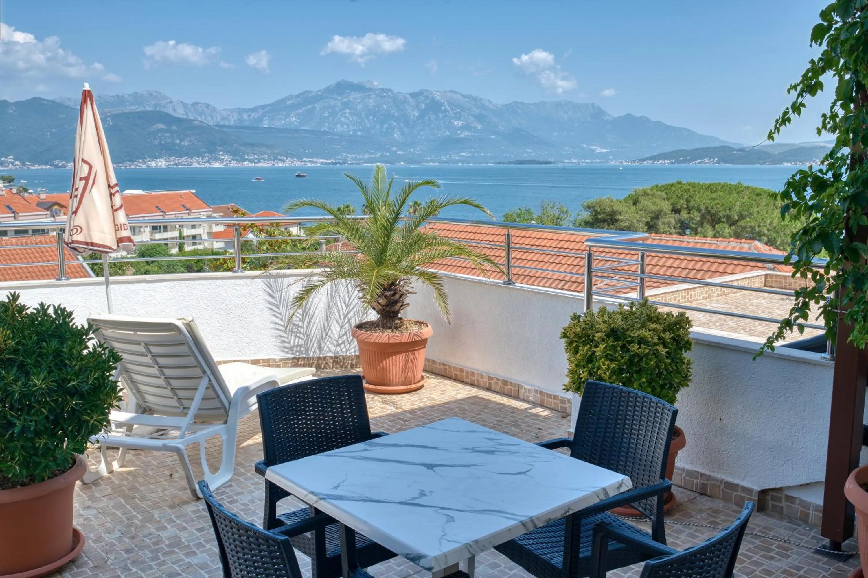Balcony/Terrace in Garni Hotel Milica