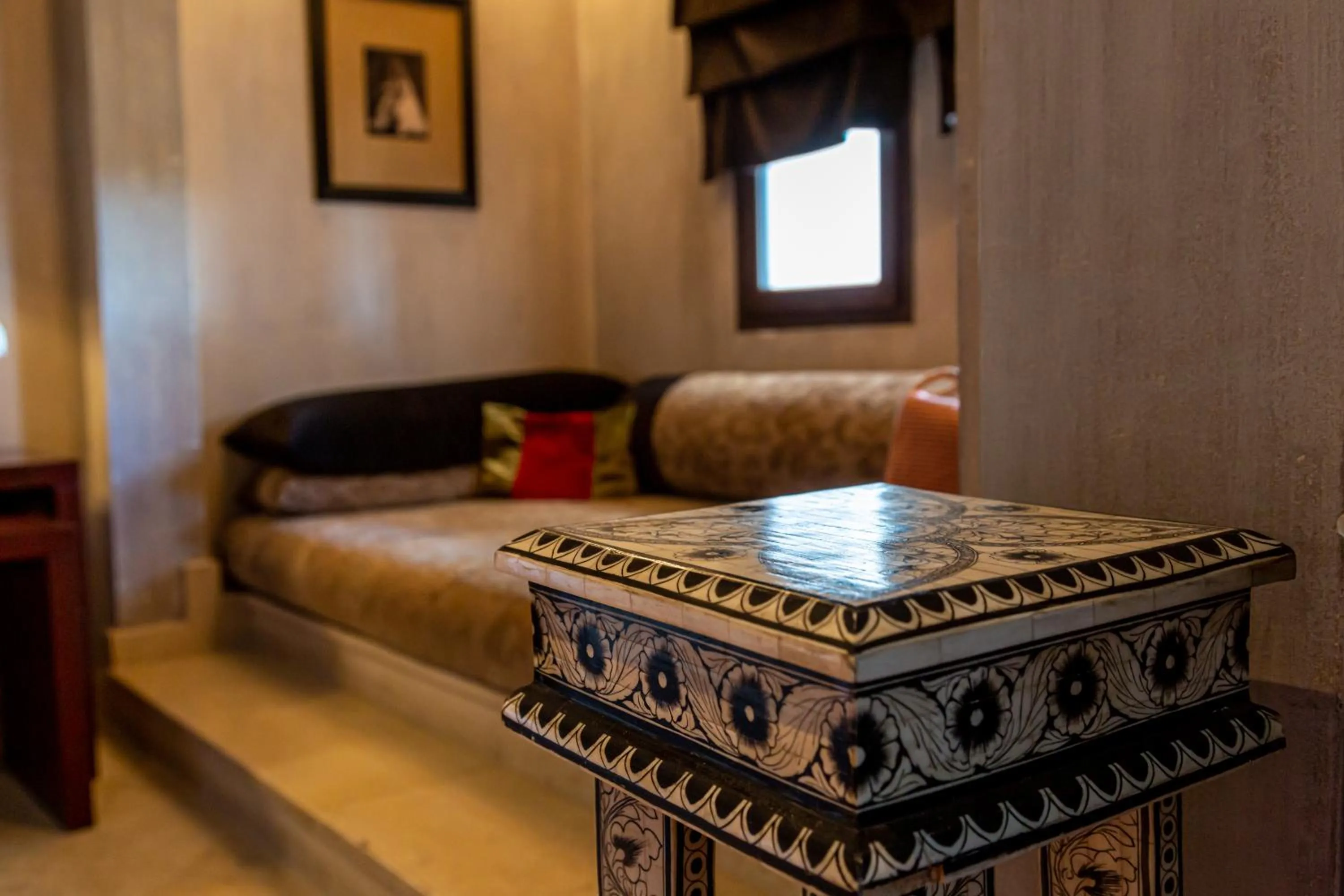 Property building, Bed in Le Riad Villa Blanche
