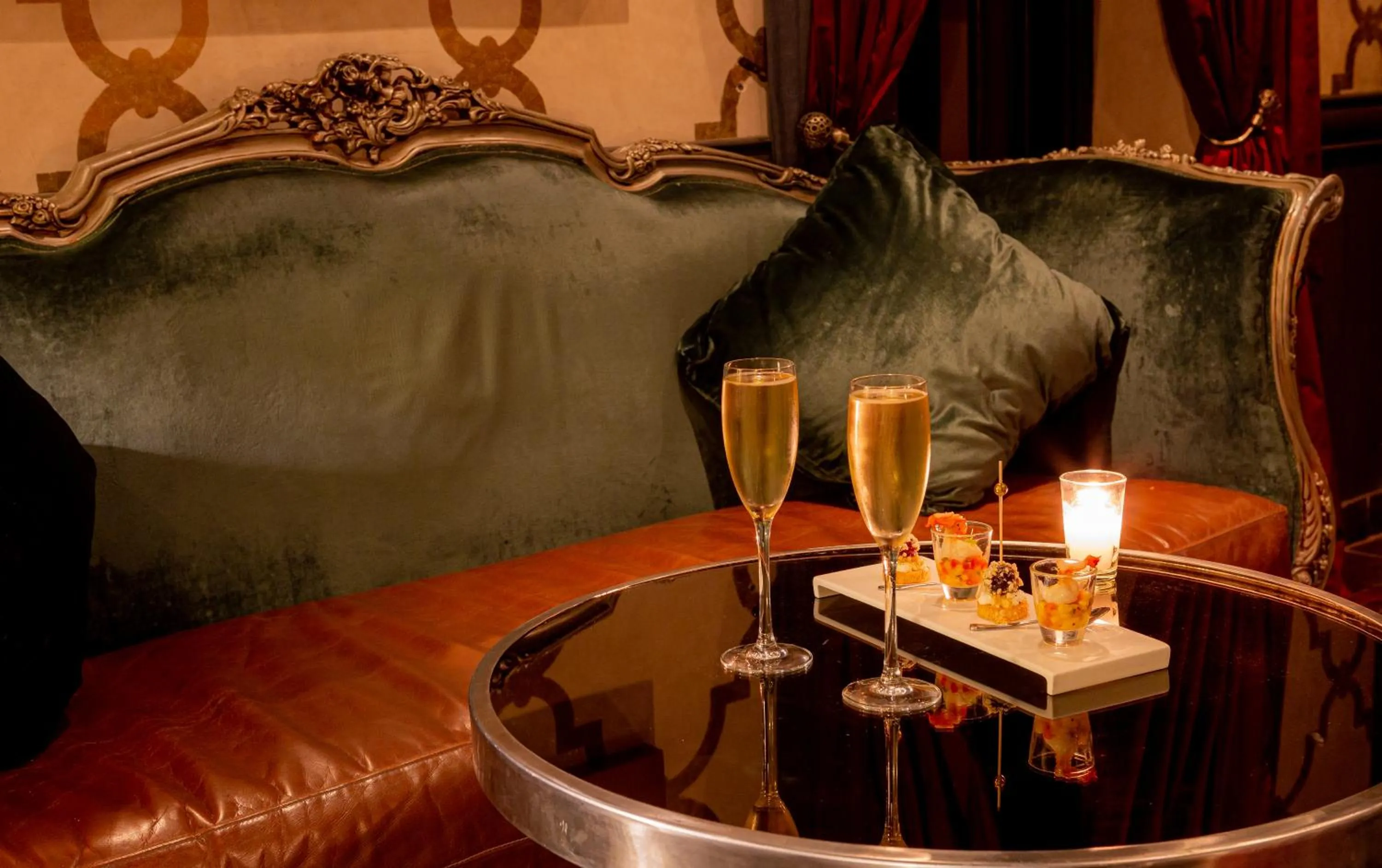 Lounge or bar in Le Riad Villa Blanche