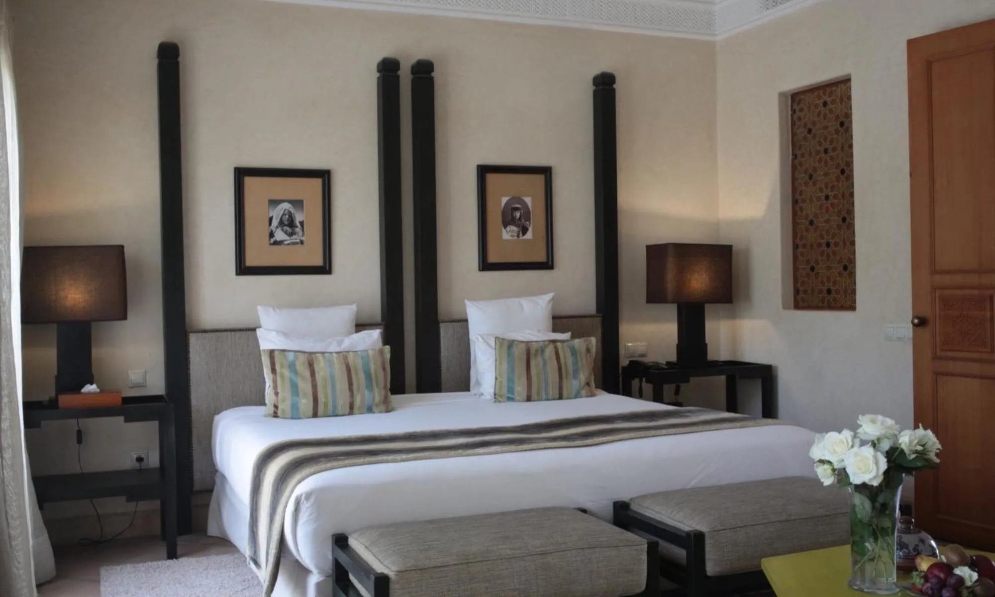 Bedroom, Bed in Le Riad Villa Blanche