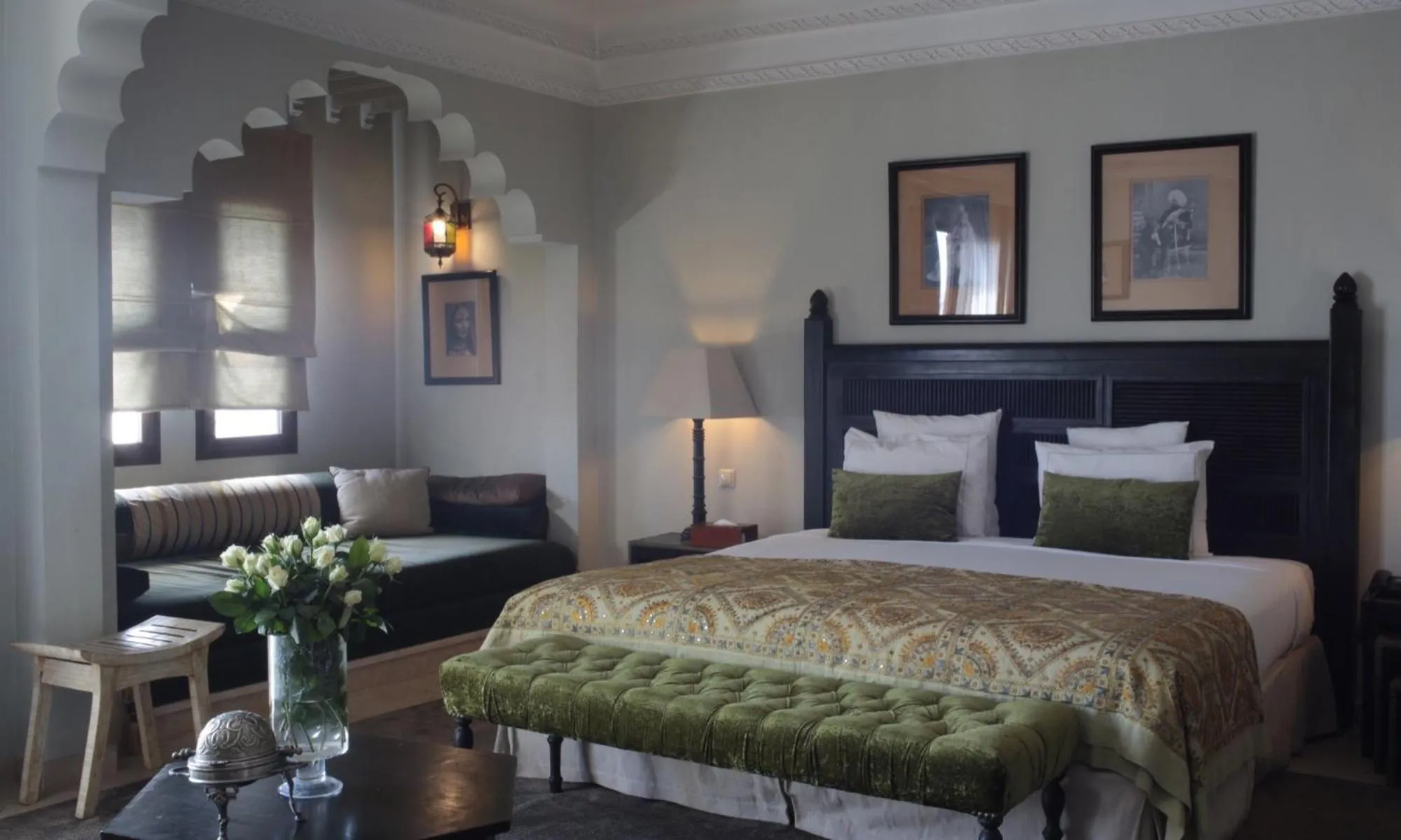 Bedroom, Bed in Le Riad Villa Blanche