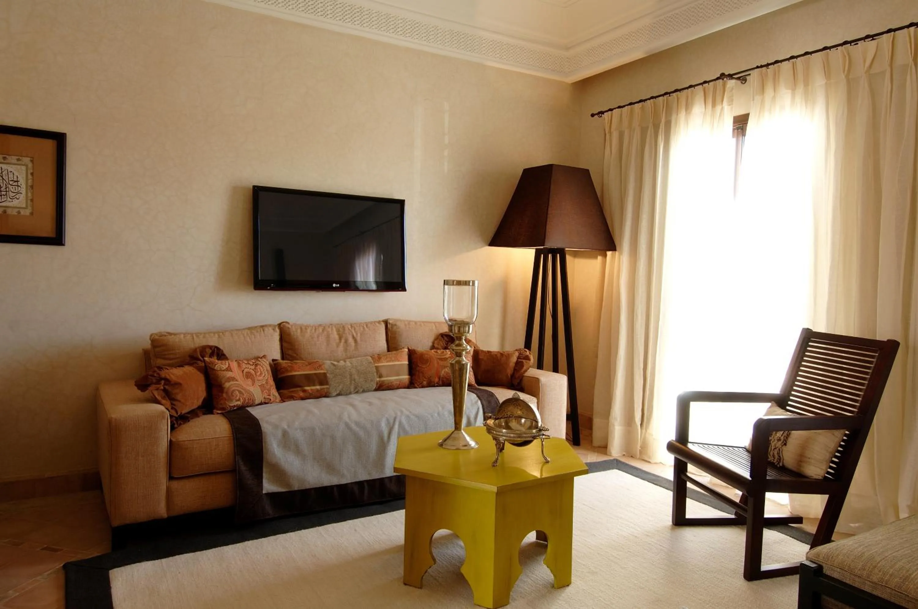 Living room in Le Riad Villa Blanche
