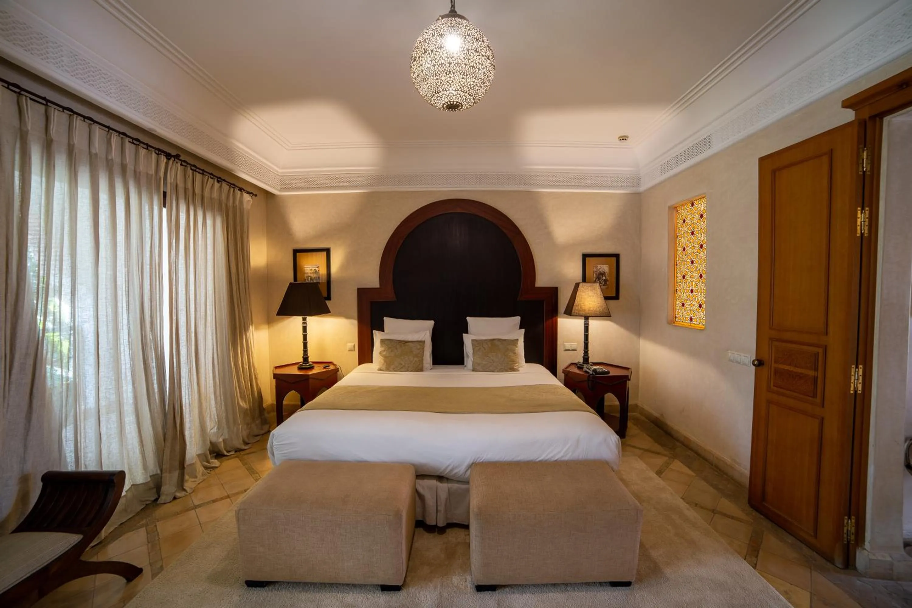 Bedroom, Bed in Le Riad Villa Blanche