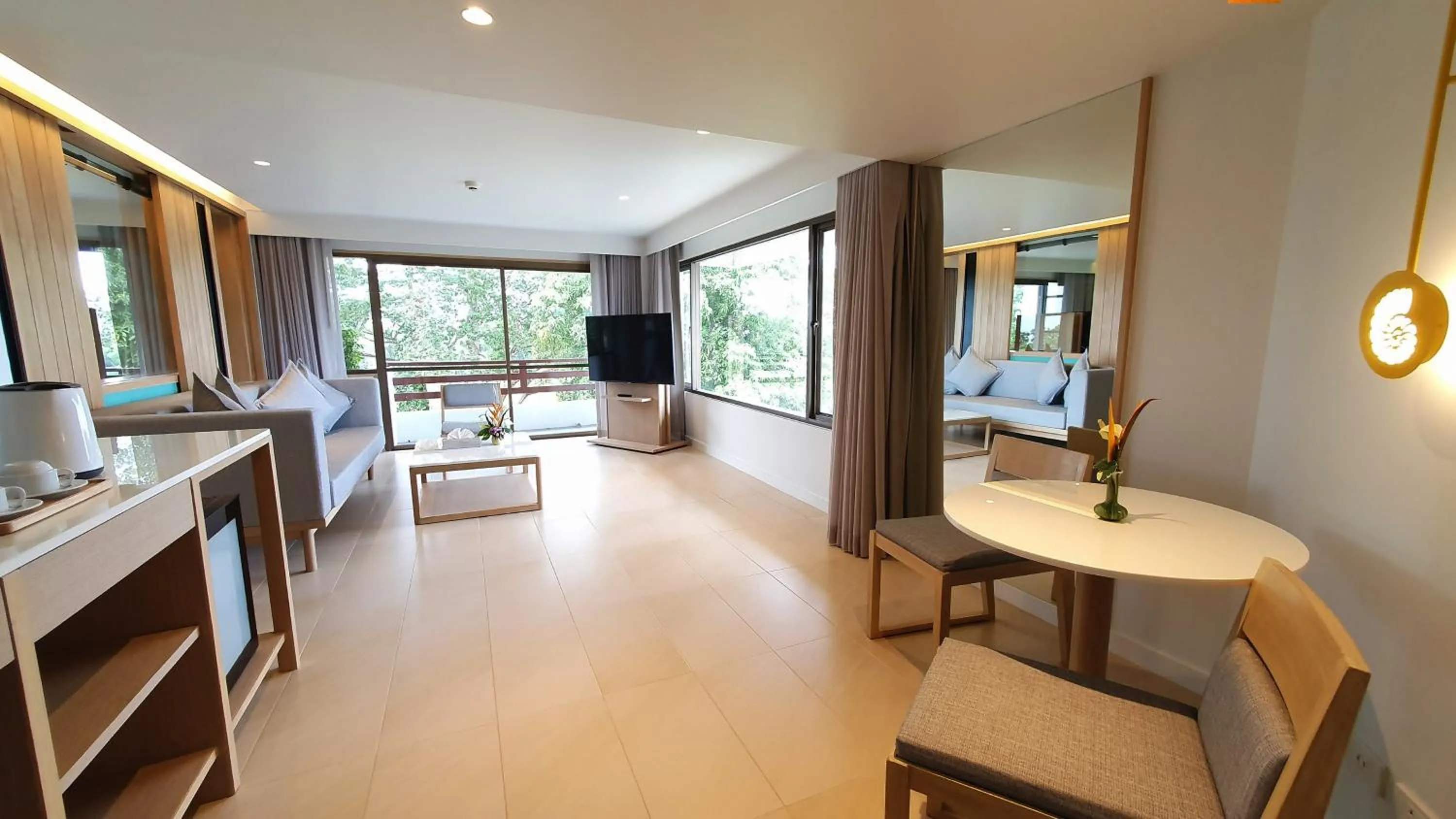 Living room in Novotel Rayong Rim Pae Resort