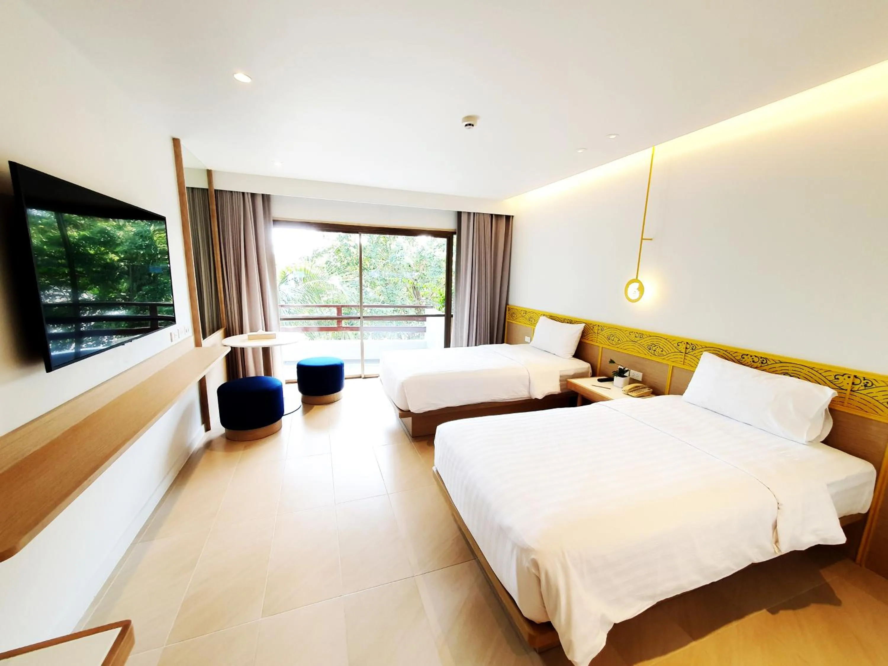 Bed in Novotel Rayong Rim Pae Resort