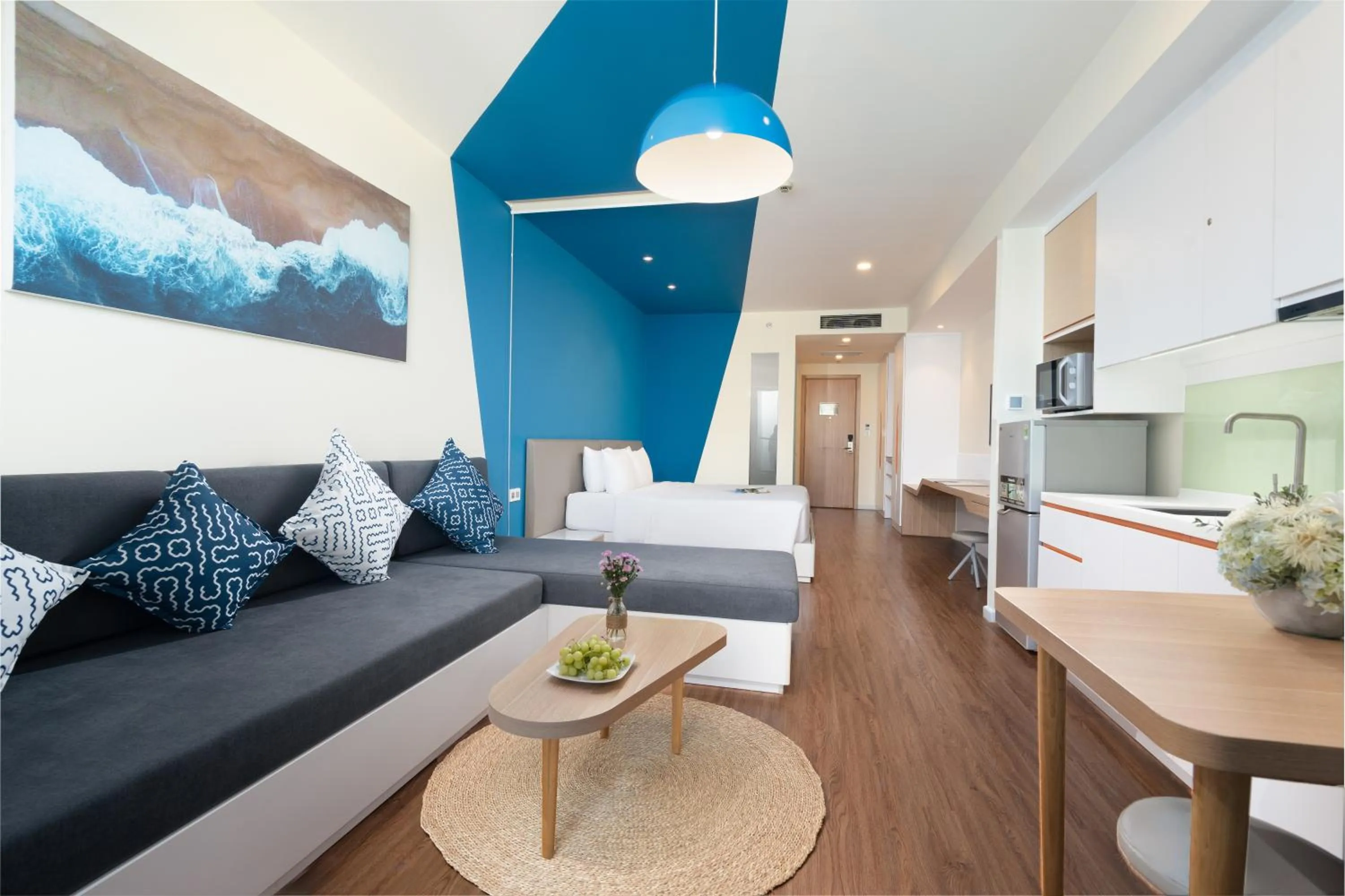 Photo of the whole room, Bed in Ariyana SmartCondotel Nha Trang