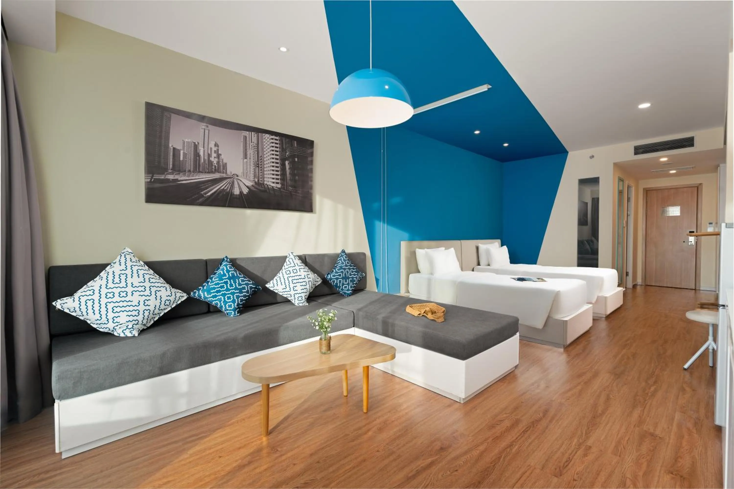 Photo of the whole room, Bed in Ariyana SmartCondotel Nha Trang