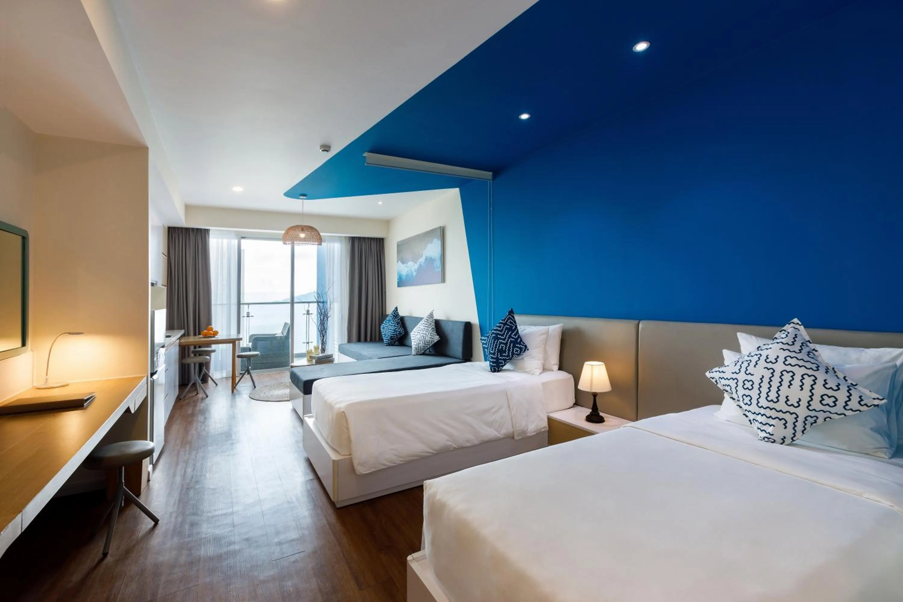 Photo of the whole room, Bed in Ariyana SmartCondotel Nha Trang