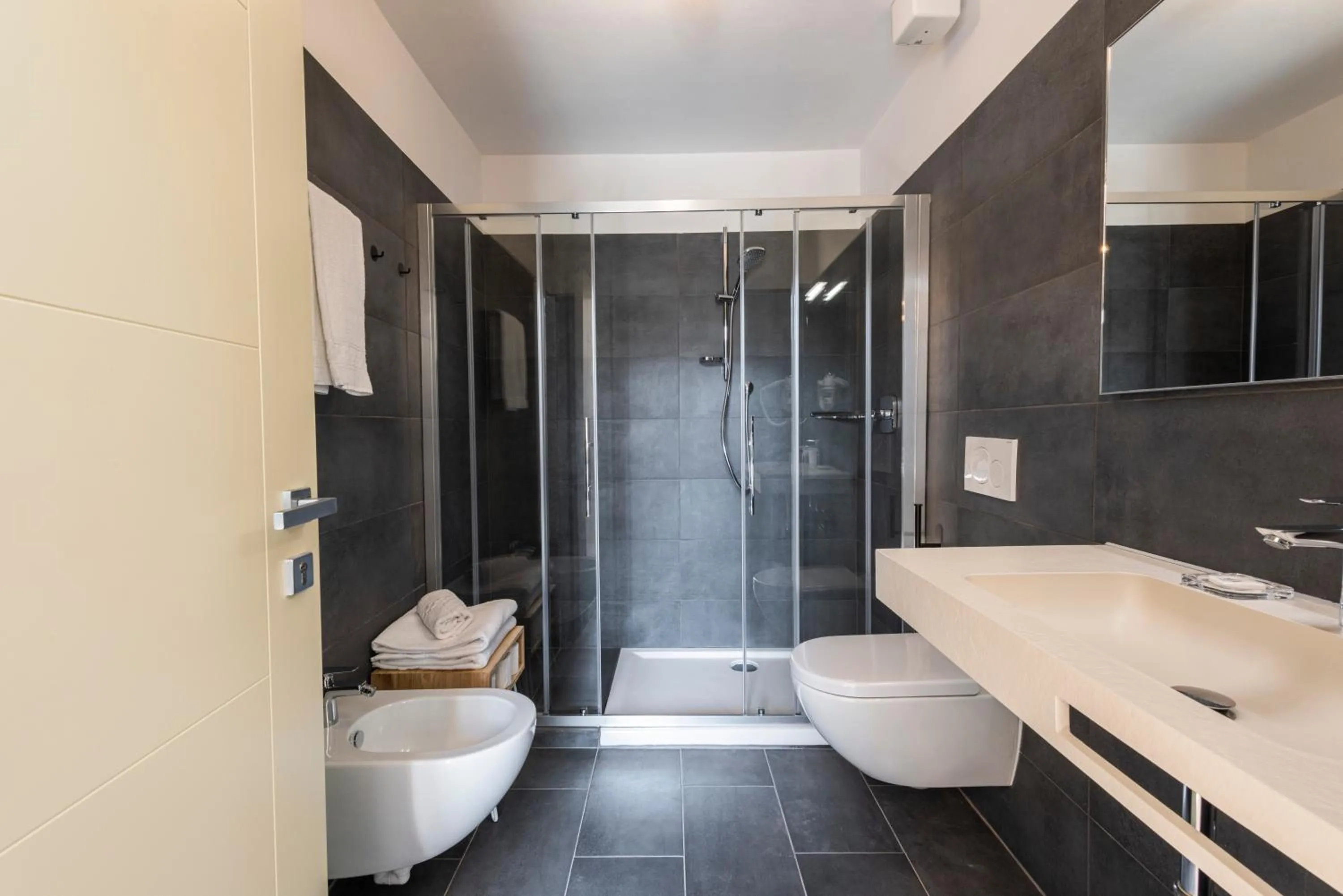 Shower in B&B Soggiorno Battistero