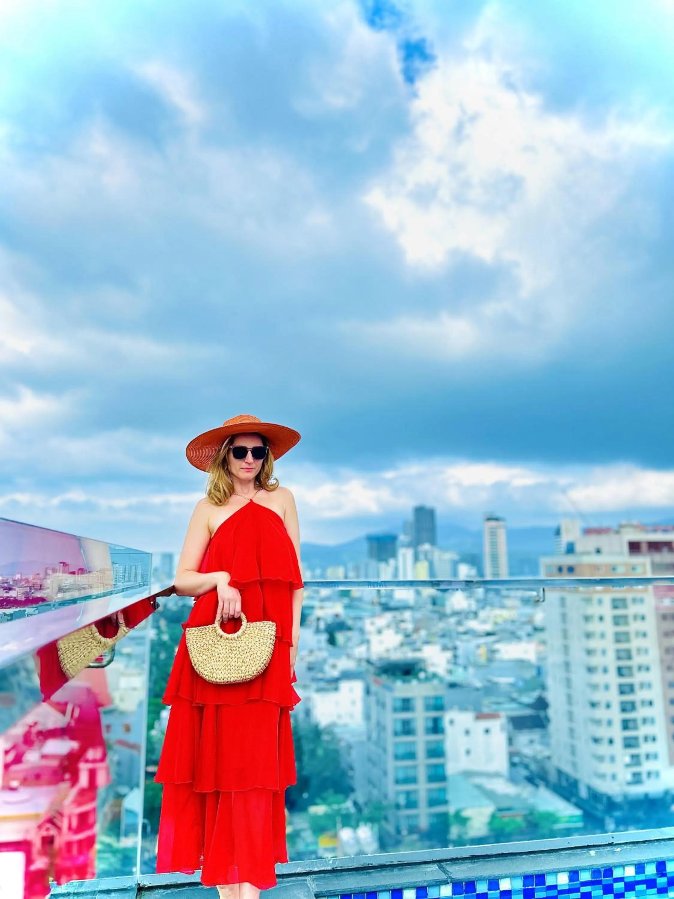 Swimming pool in Ritzy Boutique Hotel Da Nang Beach