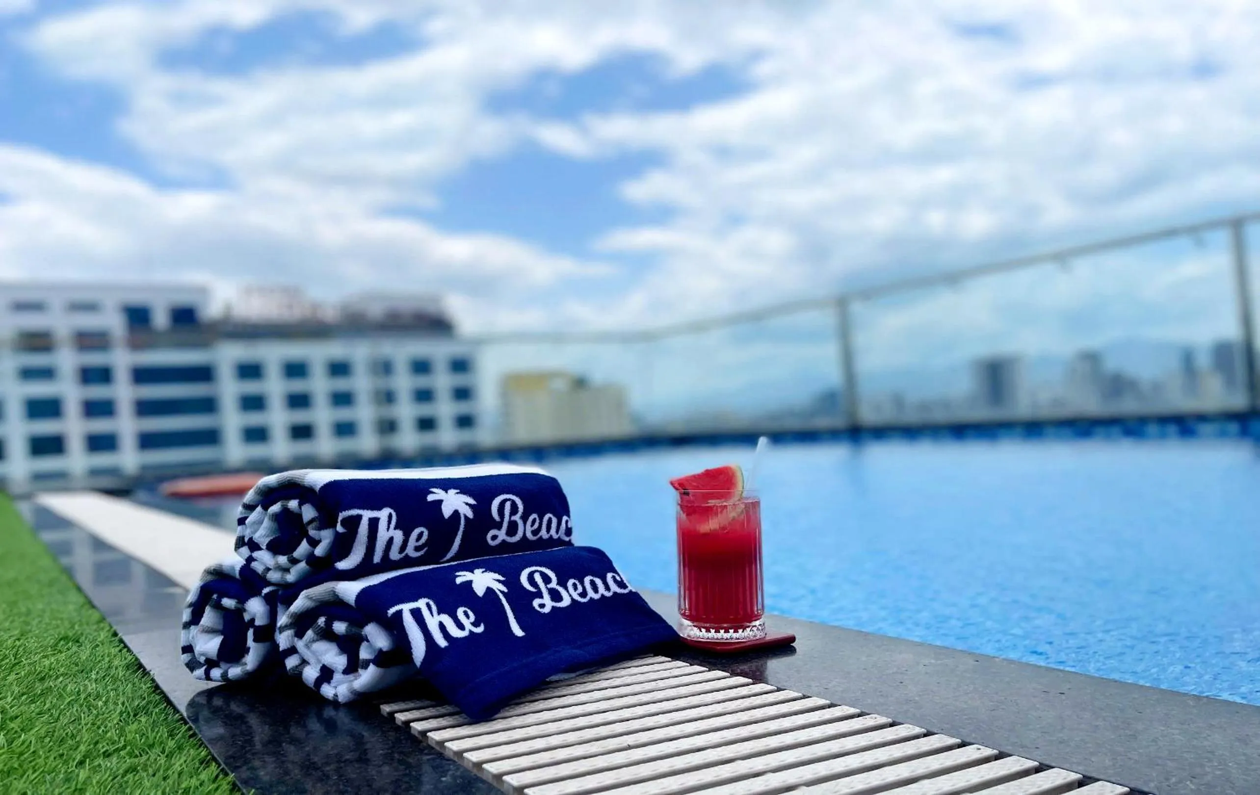 Swimming pool in Ritzy Boutique Hotel Da Nang Beach