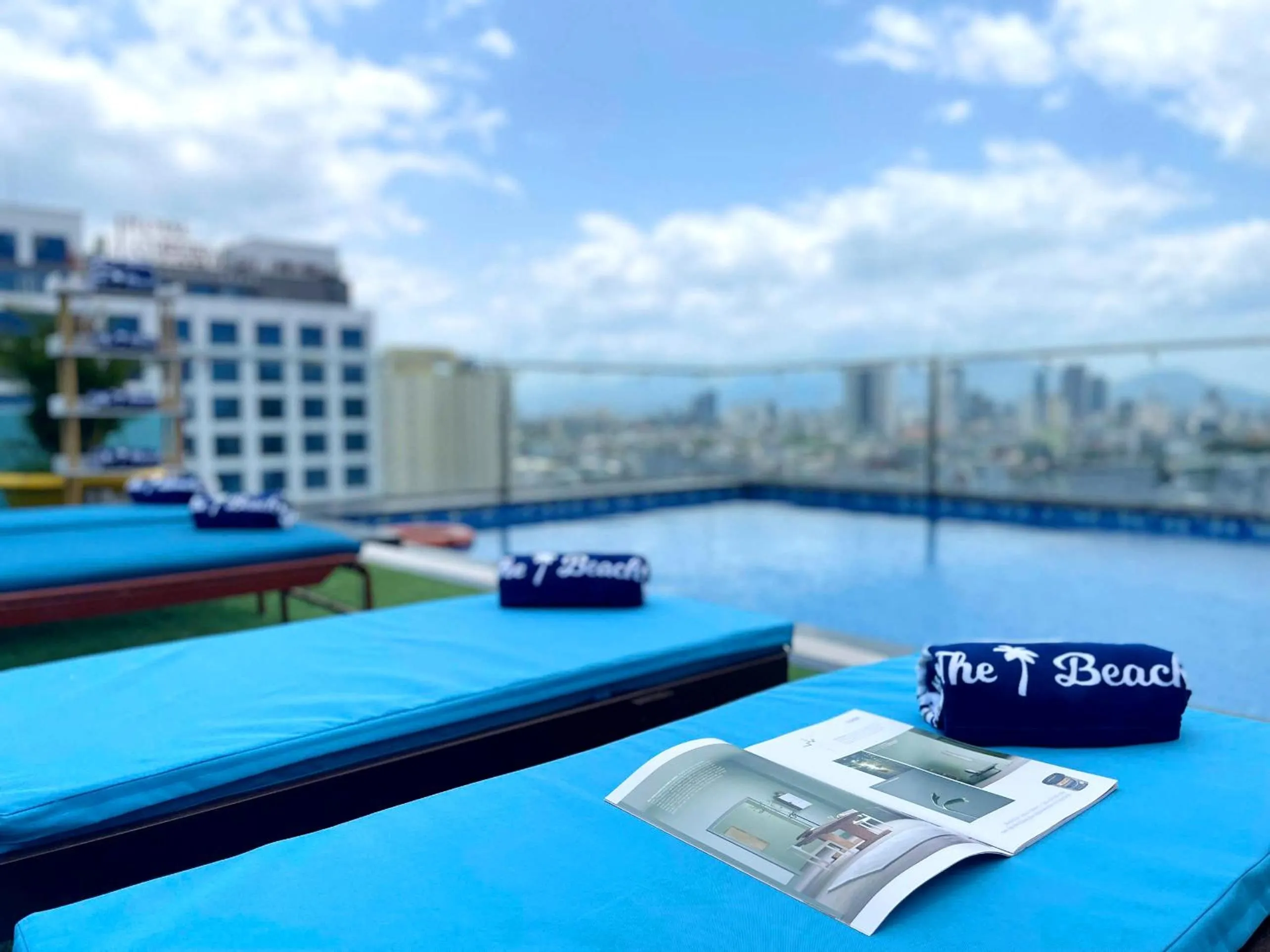 Swimming pool in Ritzy Boutique Hotel Da Nang Beach