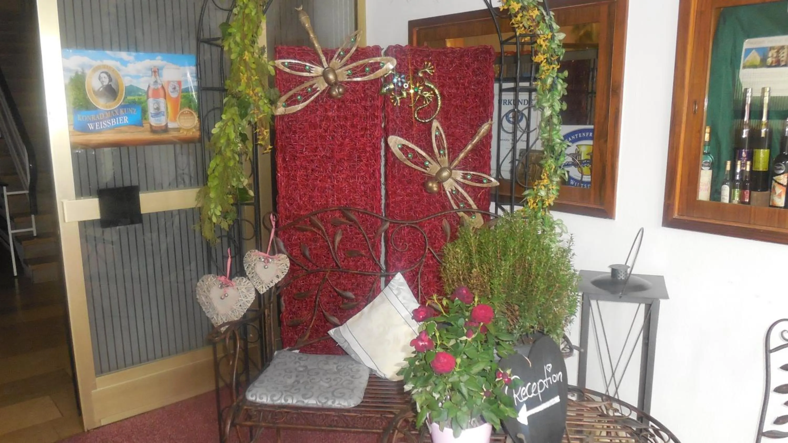 Decorative detail in Hotel-Gasthof Wilder Mann