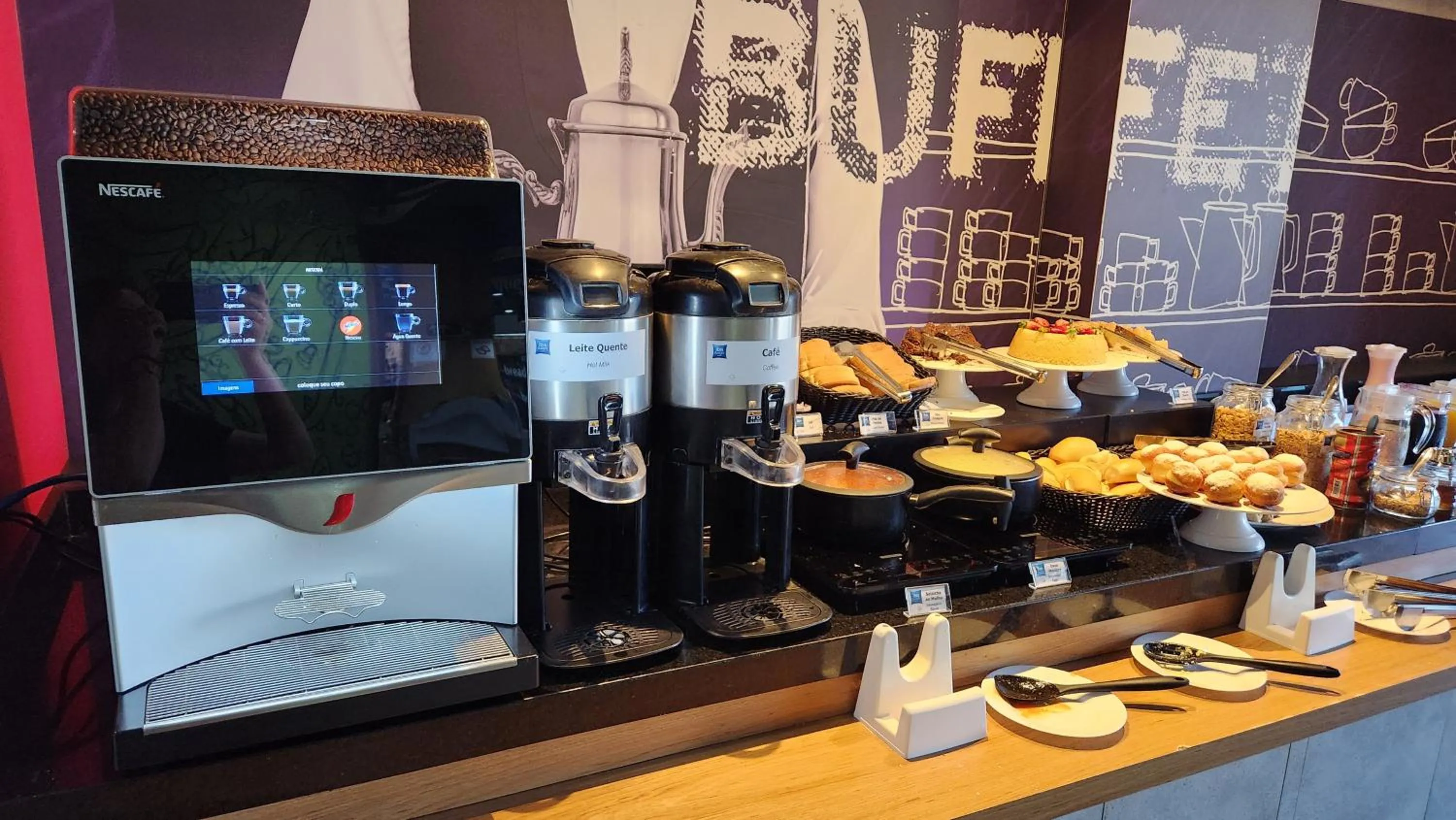 Breakfast in ibis budget Sao Jose do Rio Preto