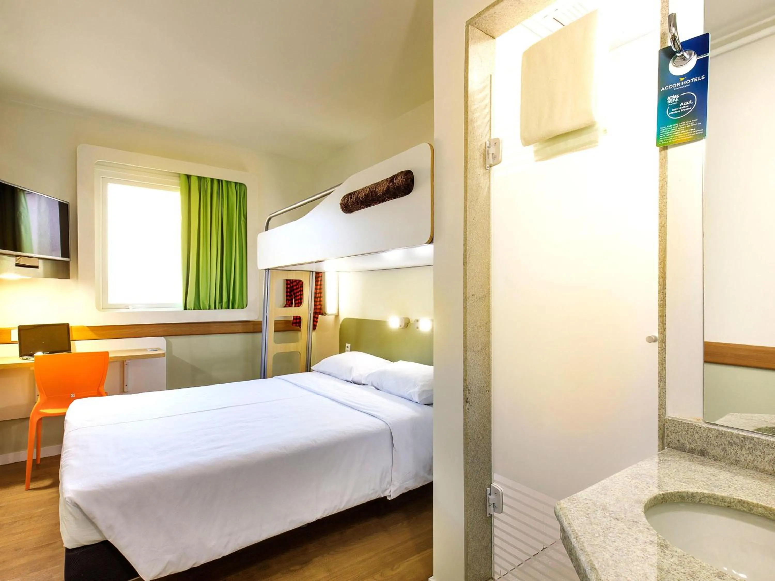 Bedroom, Bed in ibis budget Sao Jose do Rio Preto