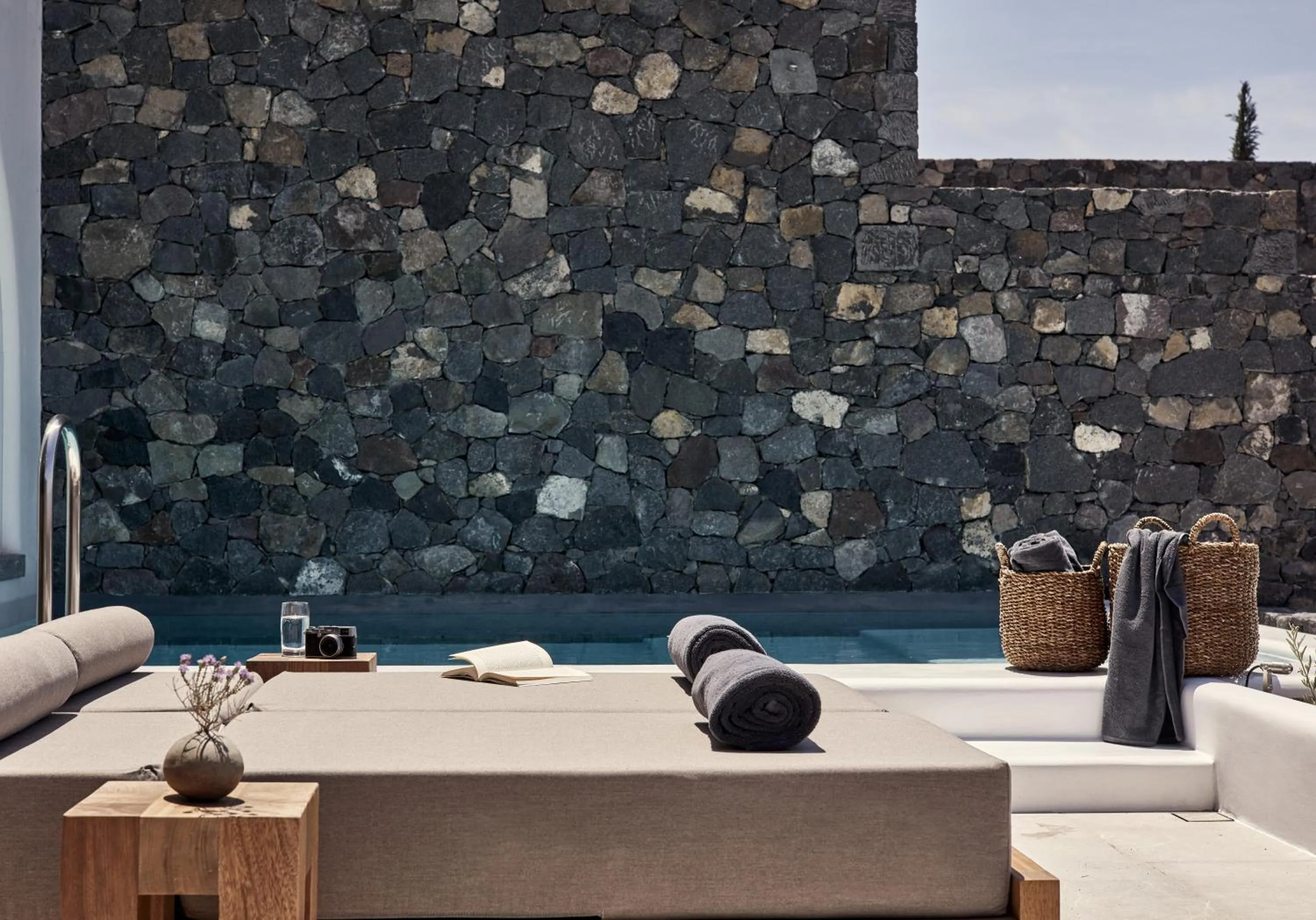 Patio in Canaves Epitome - Small Luxury Hotels of the World