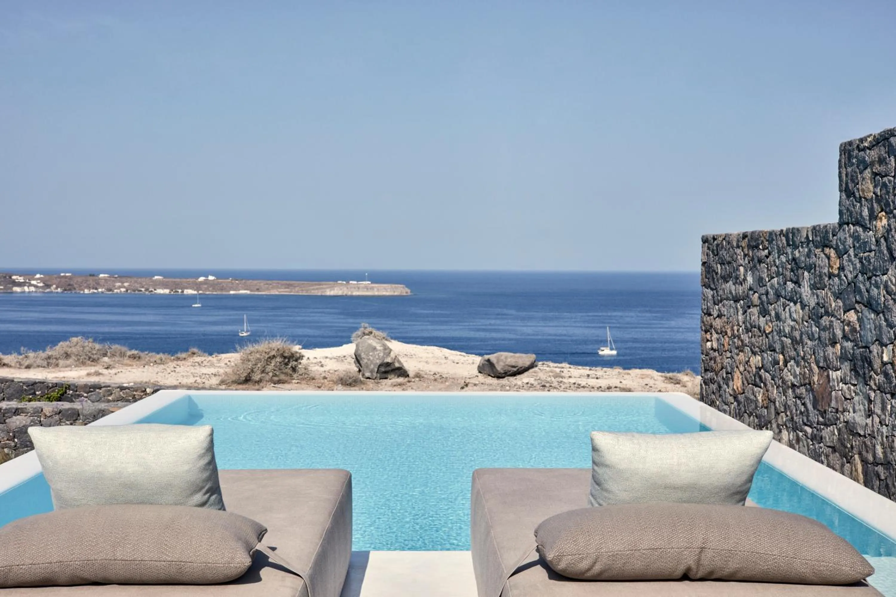 Balcony/Terrace in Canaves Epitome - Small Luxury Hotels of the World